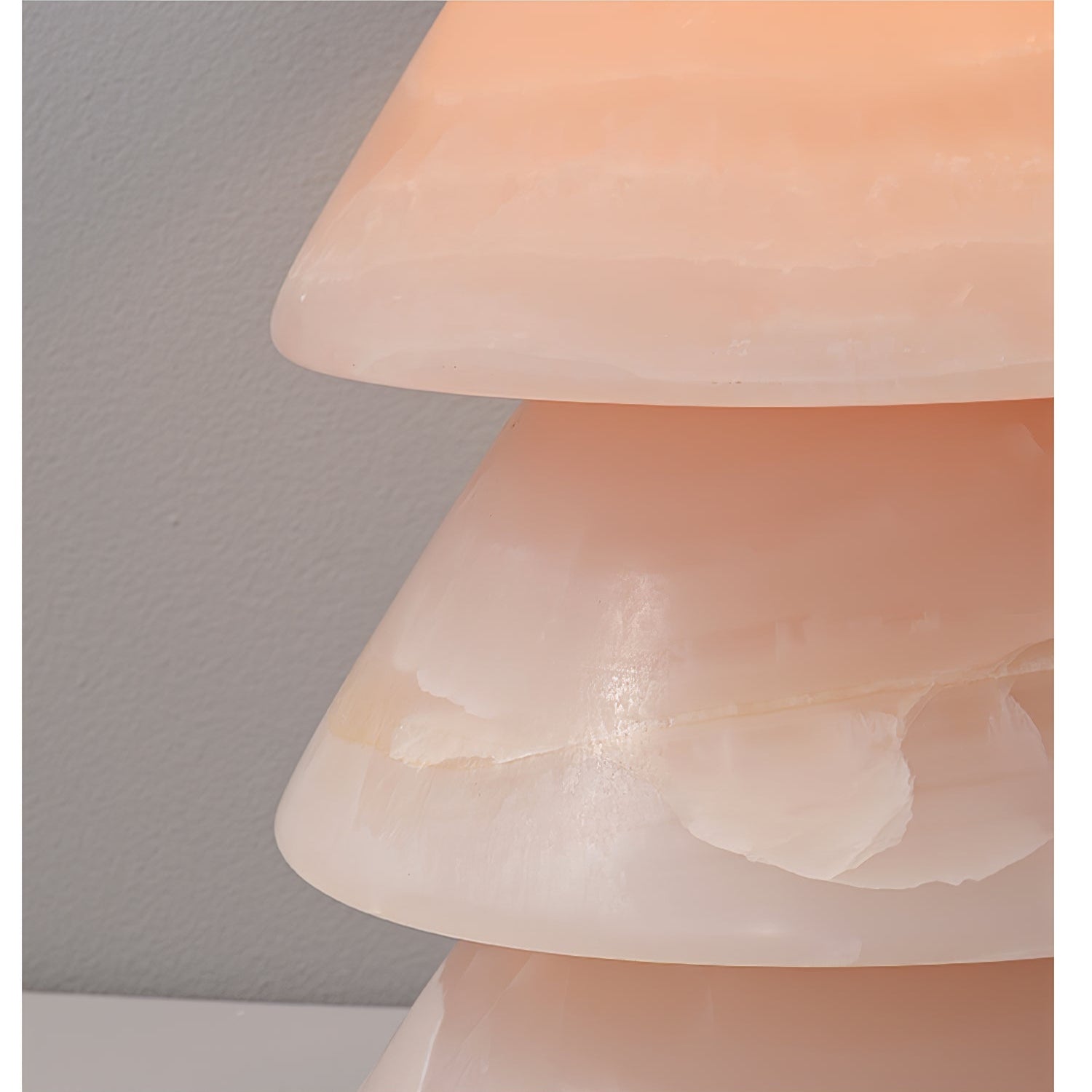 Pyramid Retro Marble Table Lamp - Blowlighting