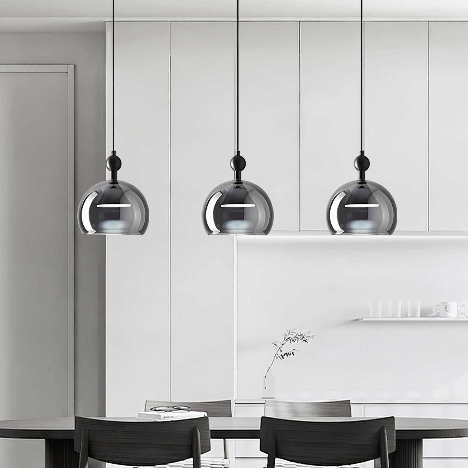 Quartet of Light Glass Pendant Series - Blowlighting