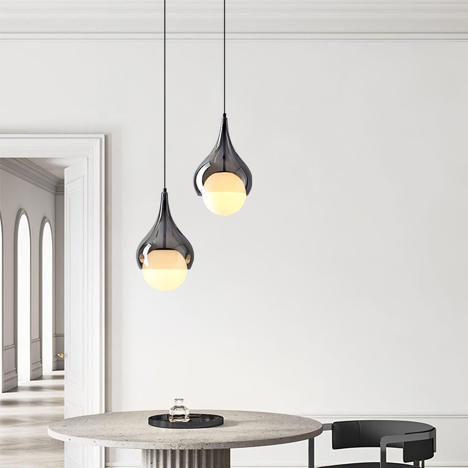 Quartet of Light Glass Pendant Series - Blowlighting