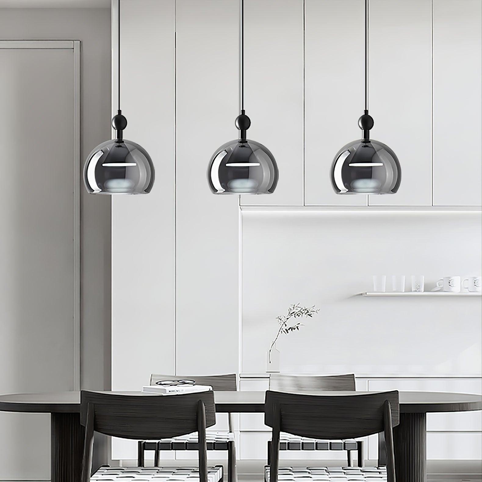 Quartet of Light Glass Pendant Series - Blowlighting