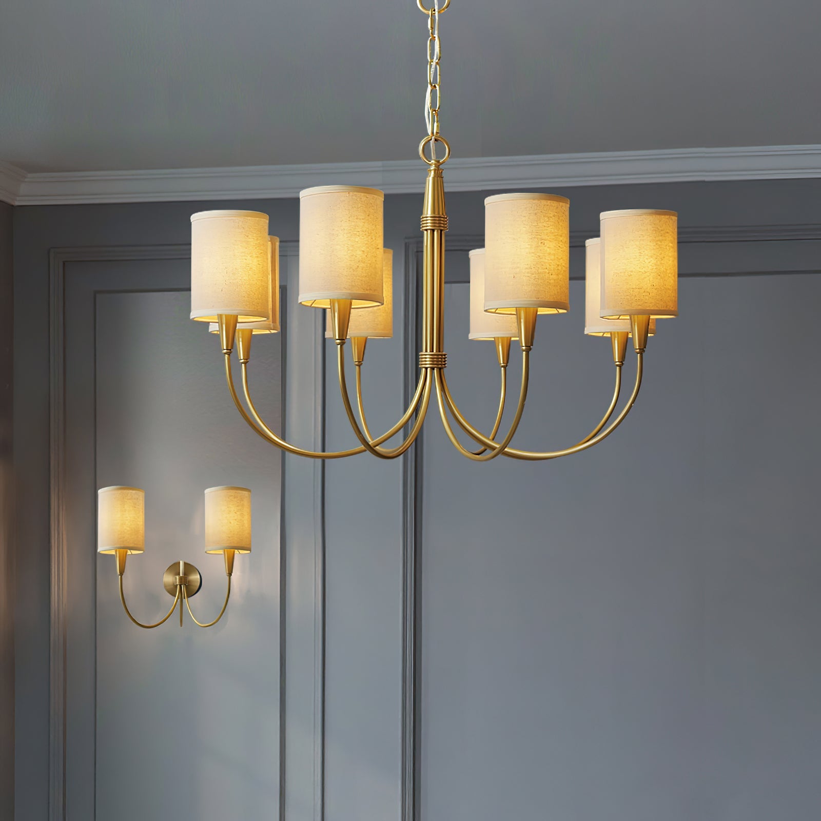 Altheir Modern Metal Chandelier - Blowlighting