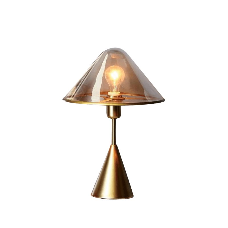 Mushroom Contemporary Metal Table Lamp - Blowlighting