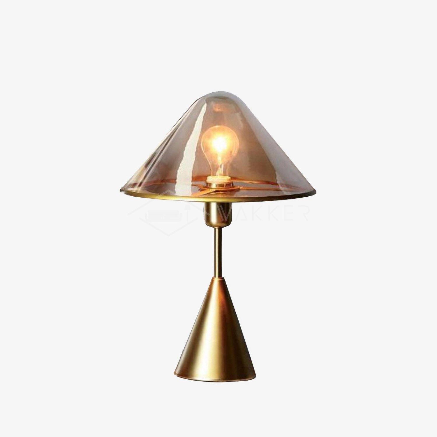 Mushroom Contemporary Metal Table Lamp - Blowlighting