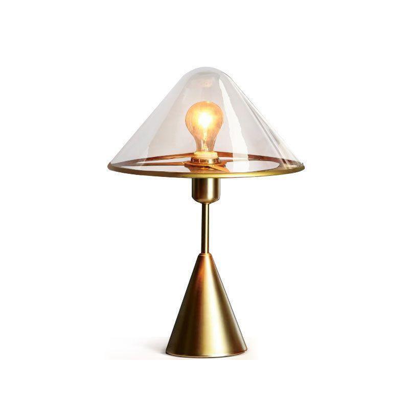 Mushroom Contemporary Metal Table Lamp - Blowlighting