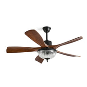 Radar Modern Wood Ceiling Fan Light