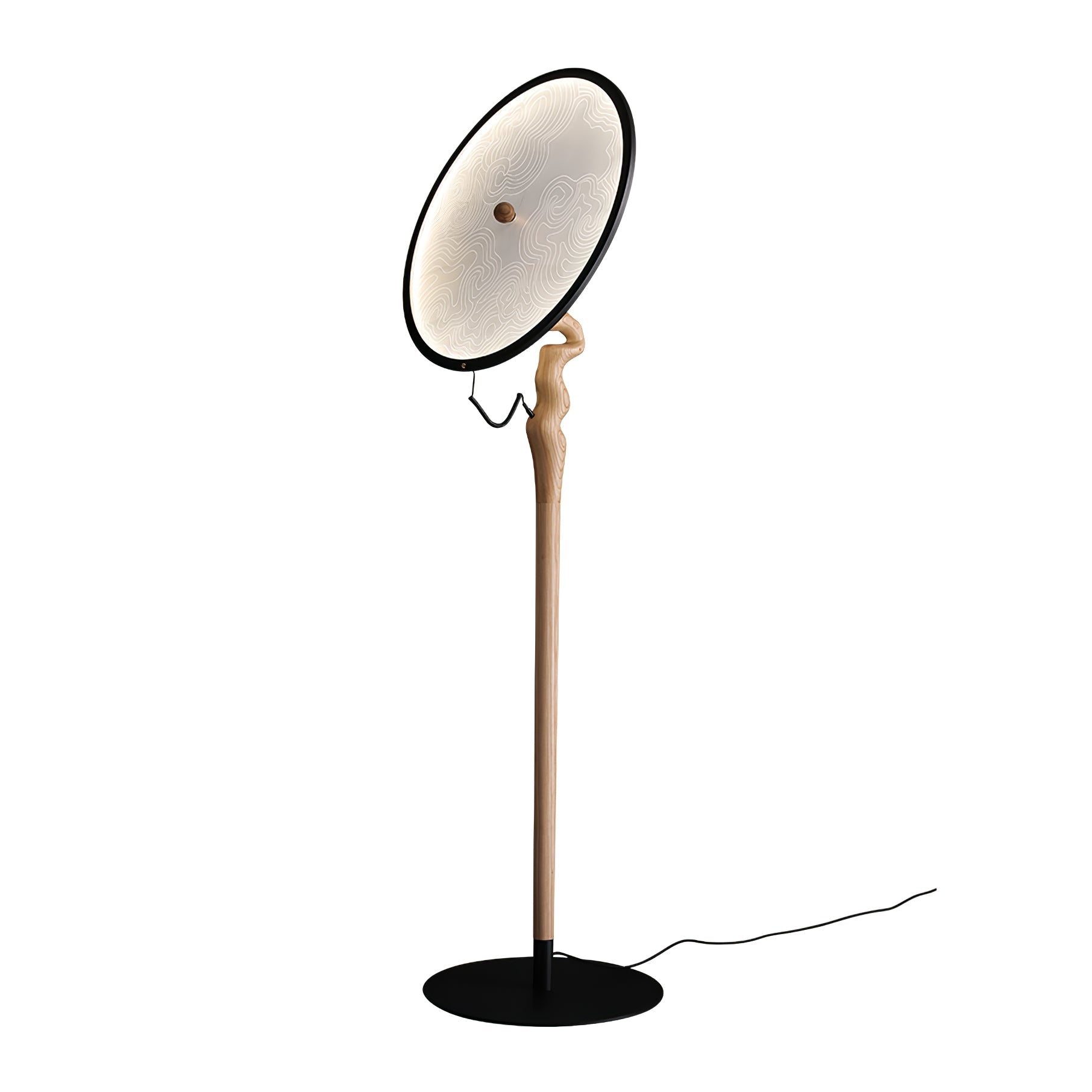 Evliriel Artistic Wood Floor Lamp - Blowlighting
