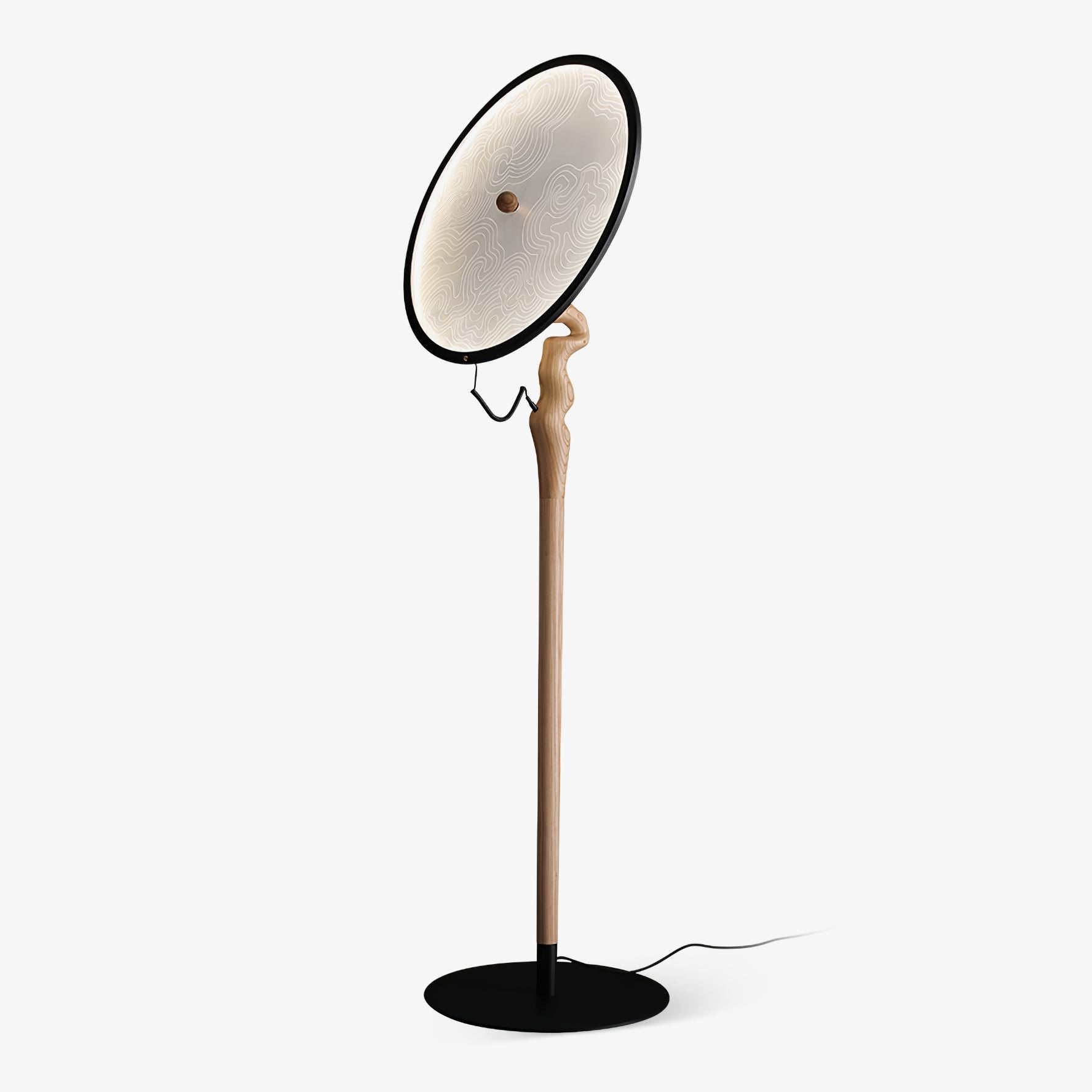 Evliriel Artistic Wood Floor Lamp - Blowlighting