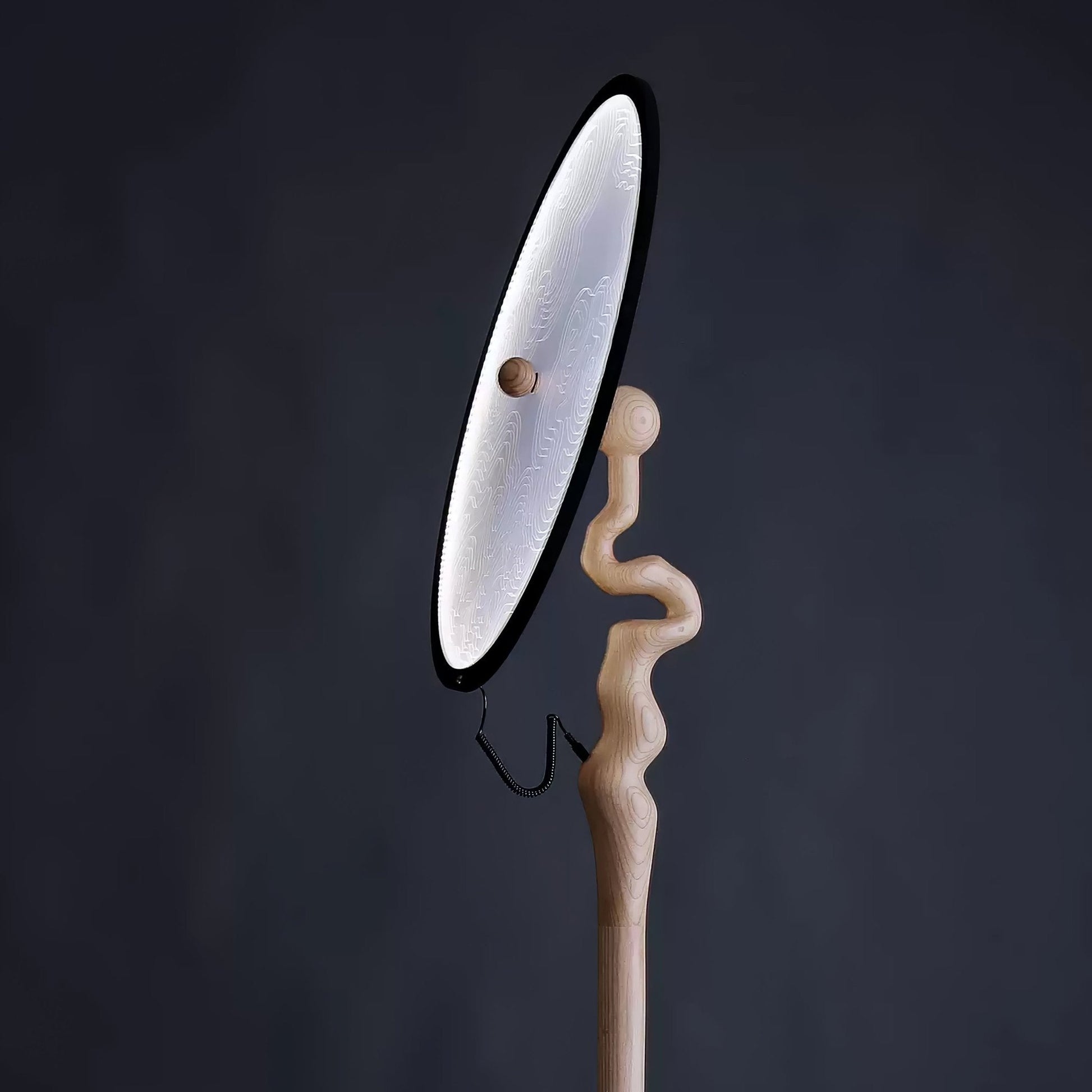 Evliriel Artistic Wood Floor Lamp - Blowlighting