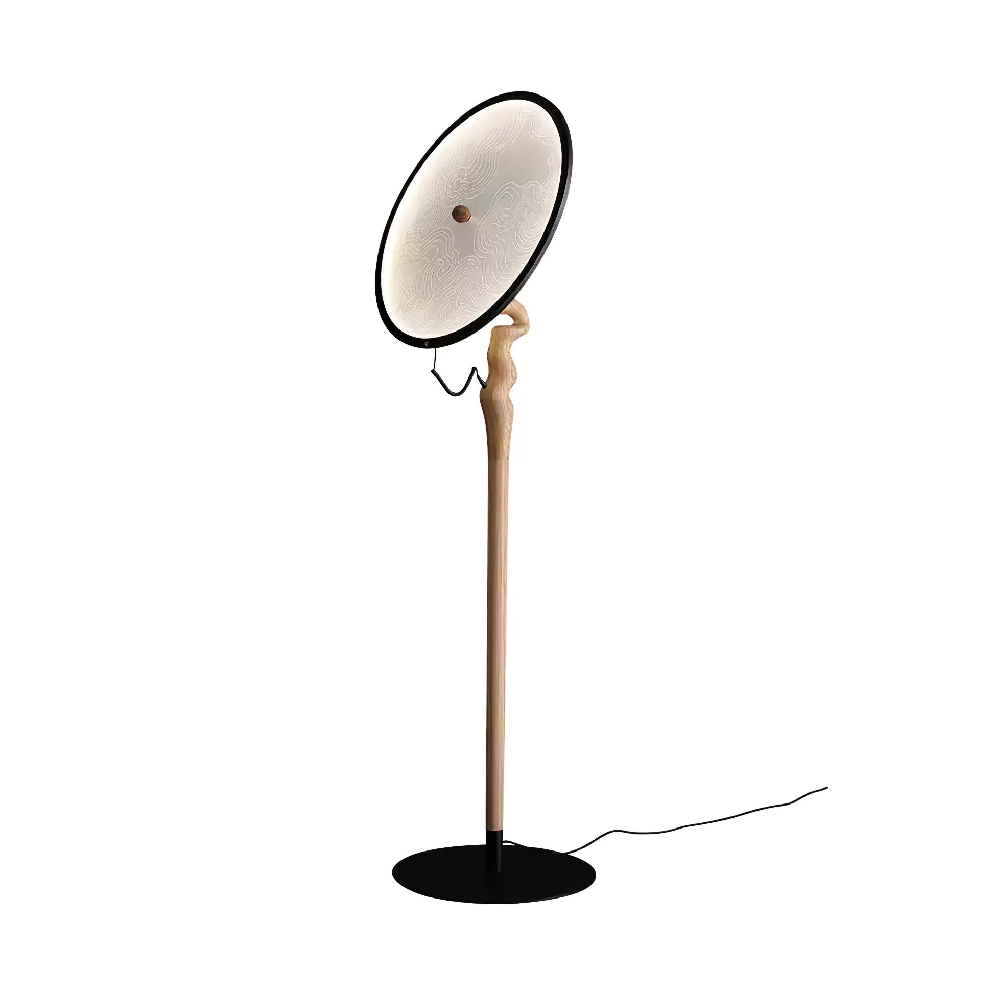 Evliriel Artistic Wood Floor Lamp - Blowlighting