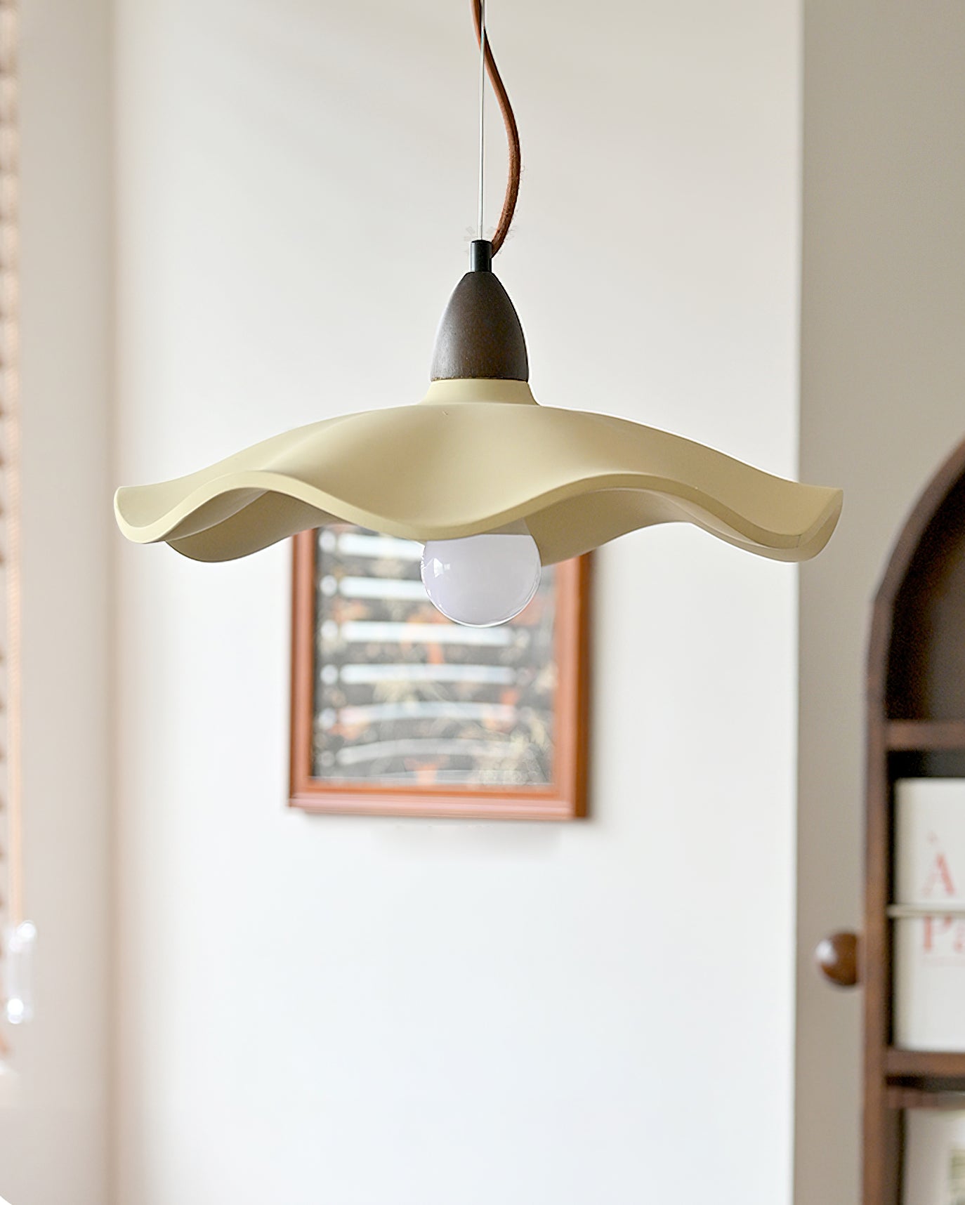 Radha Minimalist Cement Pendant Light