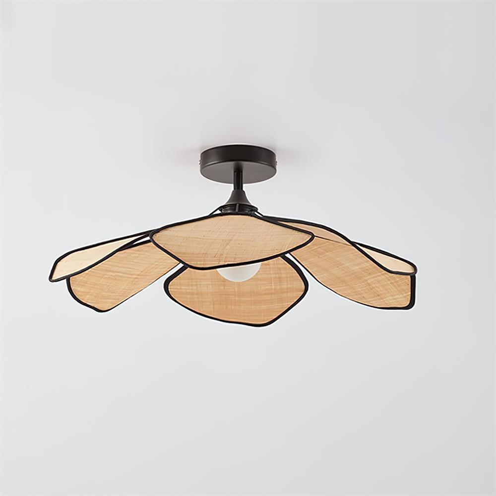 Petalaire Raffia Petal Ceiling Lamp