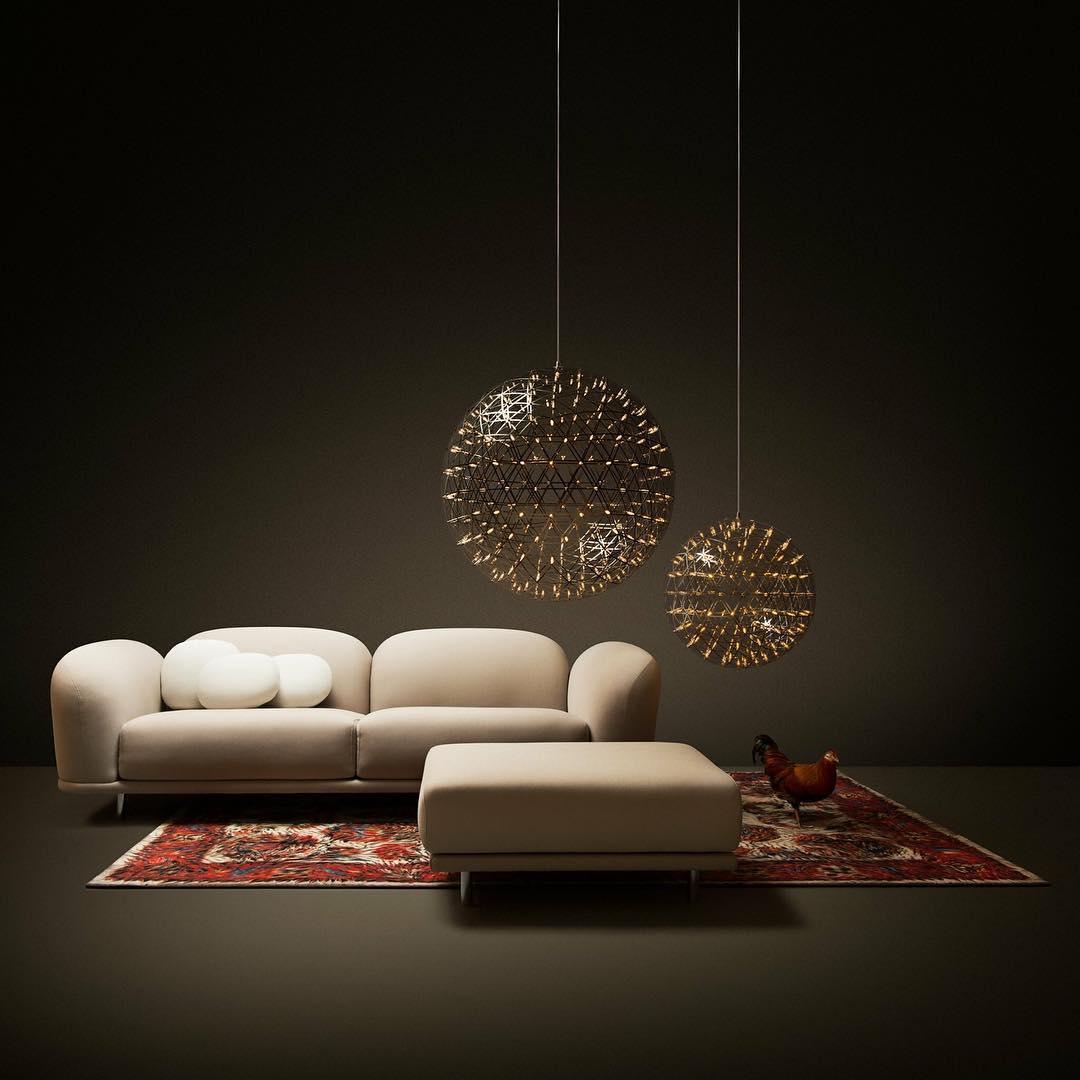 Gold Spark Ball Pendant Light - Blowlighting
