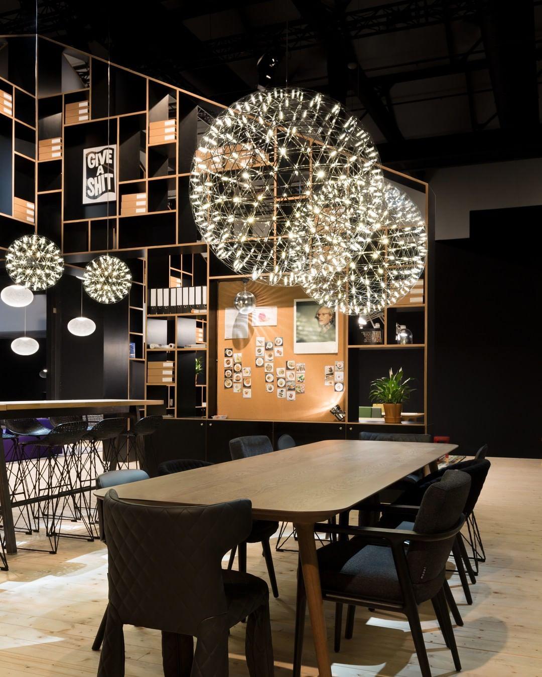 Gold Spark Ball Pendant Light - Blowlighting