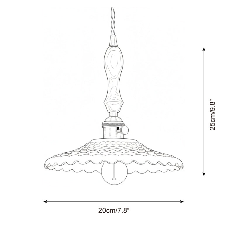 Prismo Rainbow Glass Pendant Lamp