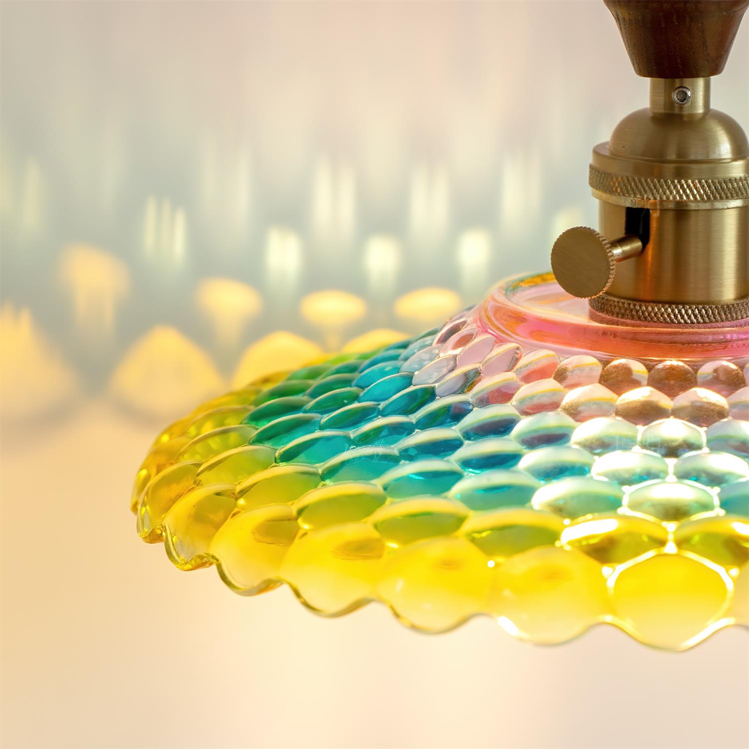 Prismo Rainbow Glass Pendant Lamp