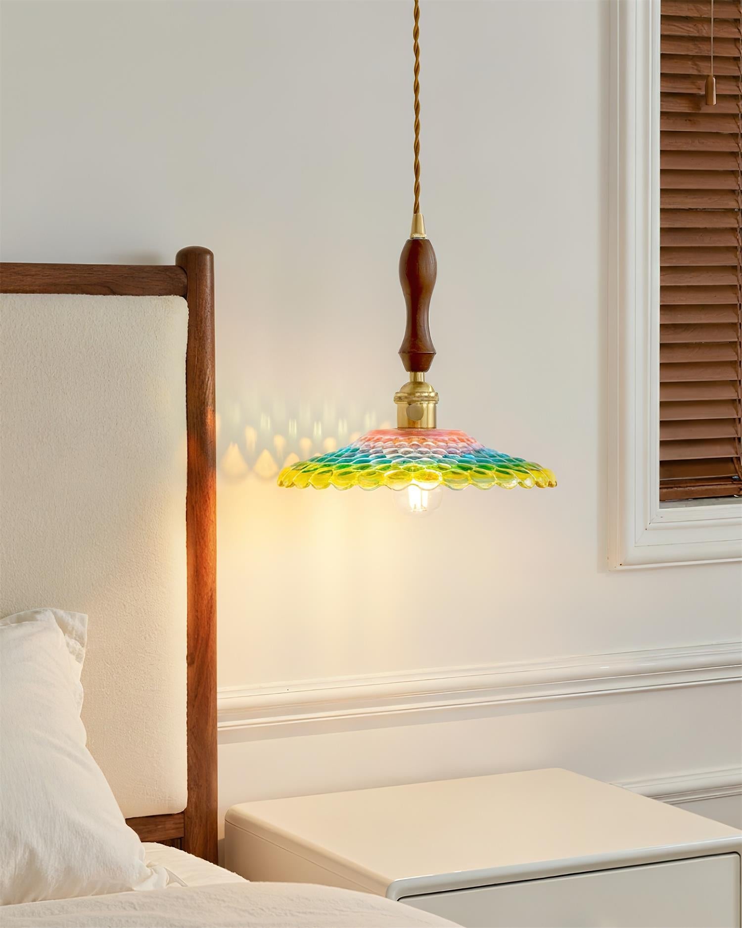 Prismo Rainbow Glass Pendant Lamp