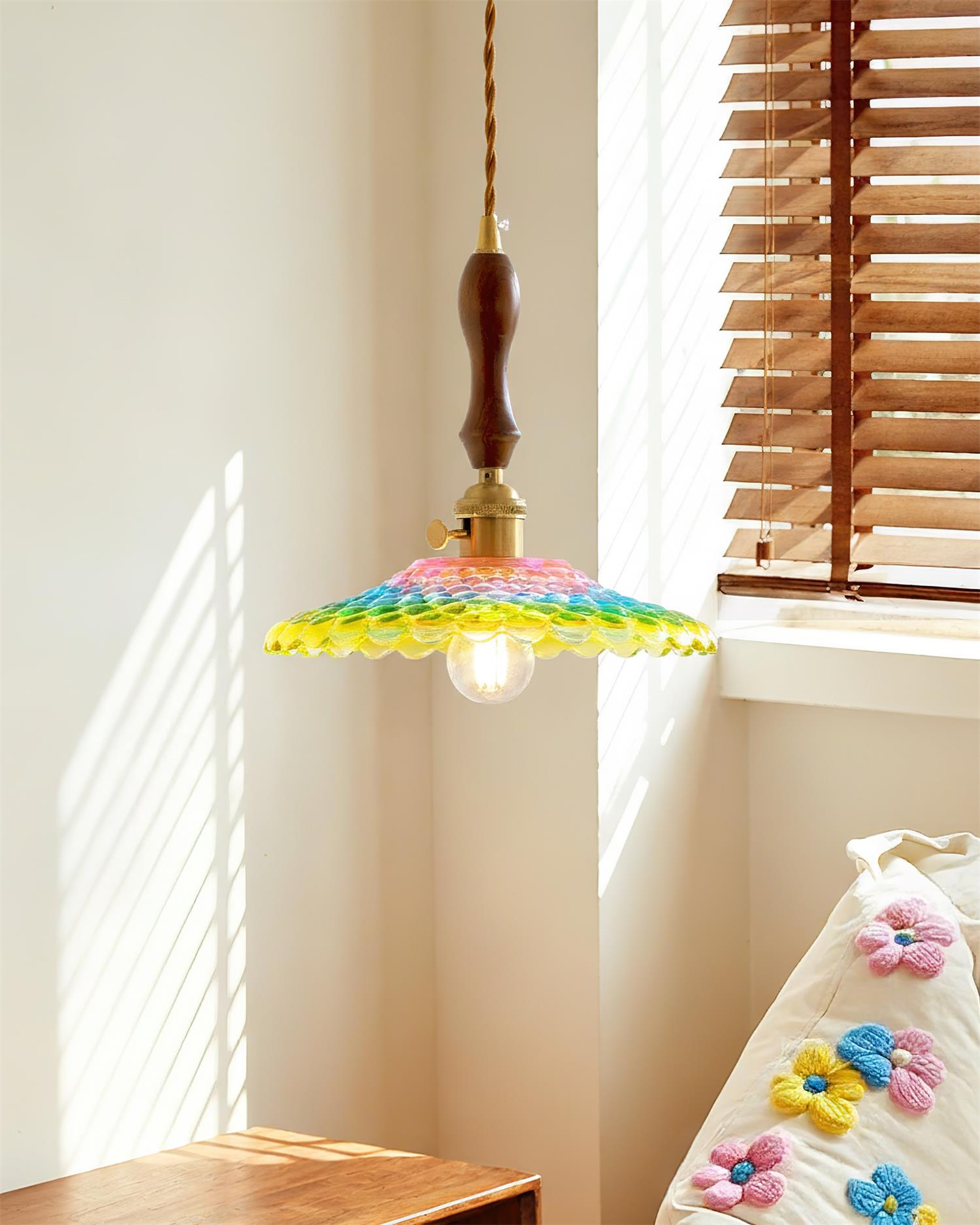 Prismo Rainbow Glass Pendant Lamp