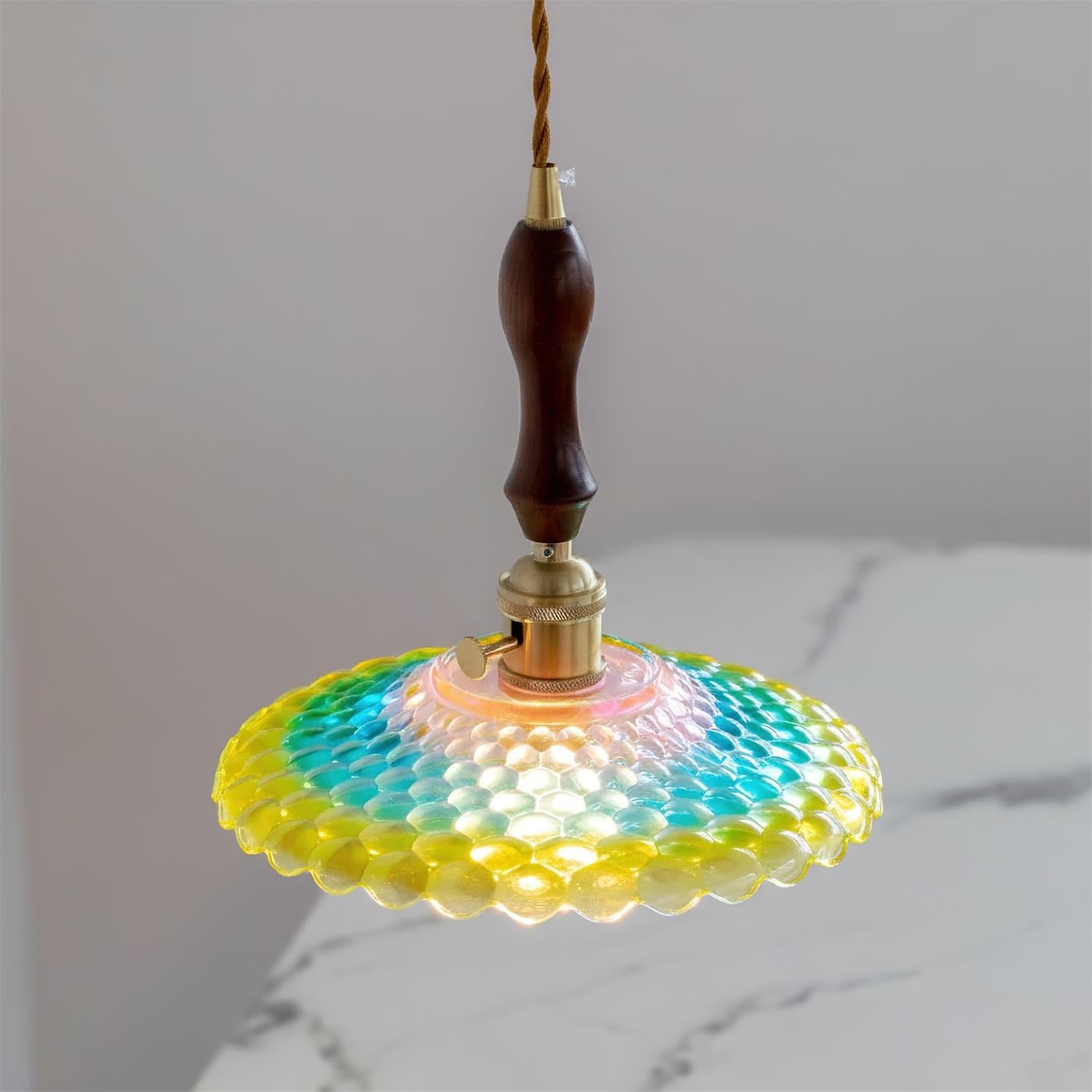 Prismo Rainbow Glass Pendant Lamp