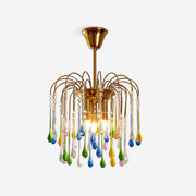 Rainlight Modern Metal Crystal Chandelier