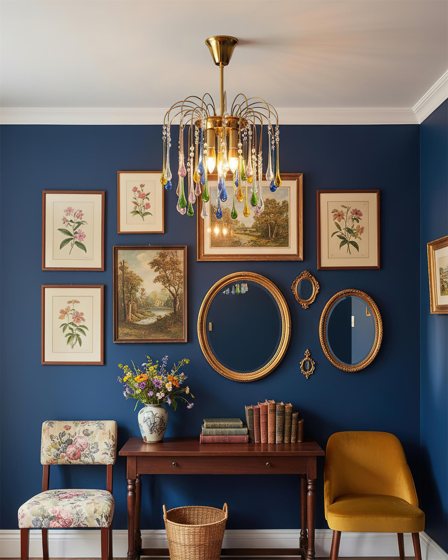 Rainlight Modern Metal Crystal Chandelier