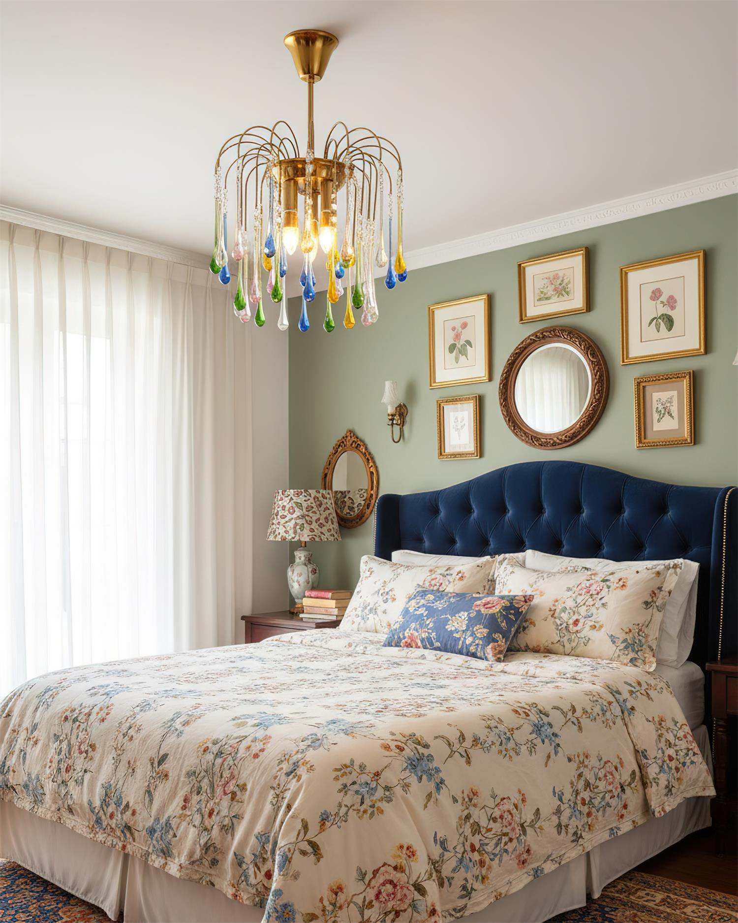 Rainlight Modern Metal Crystal Chandelier