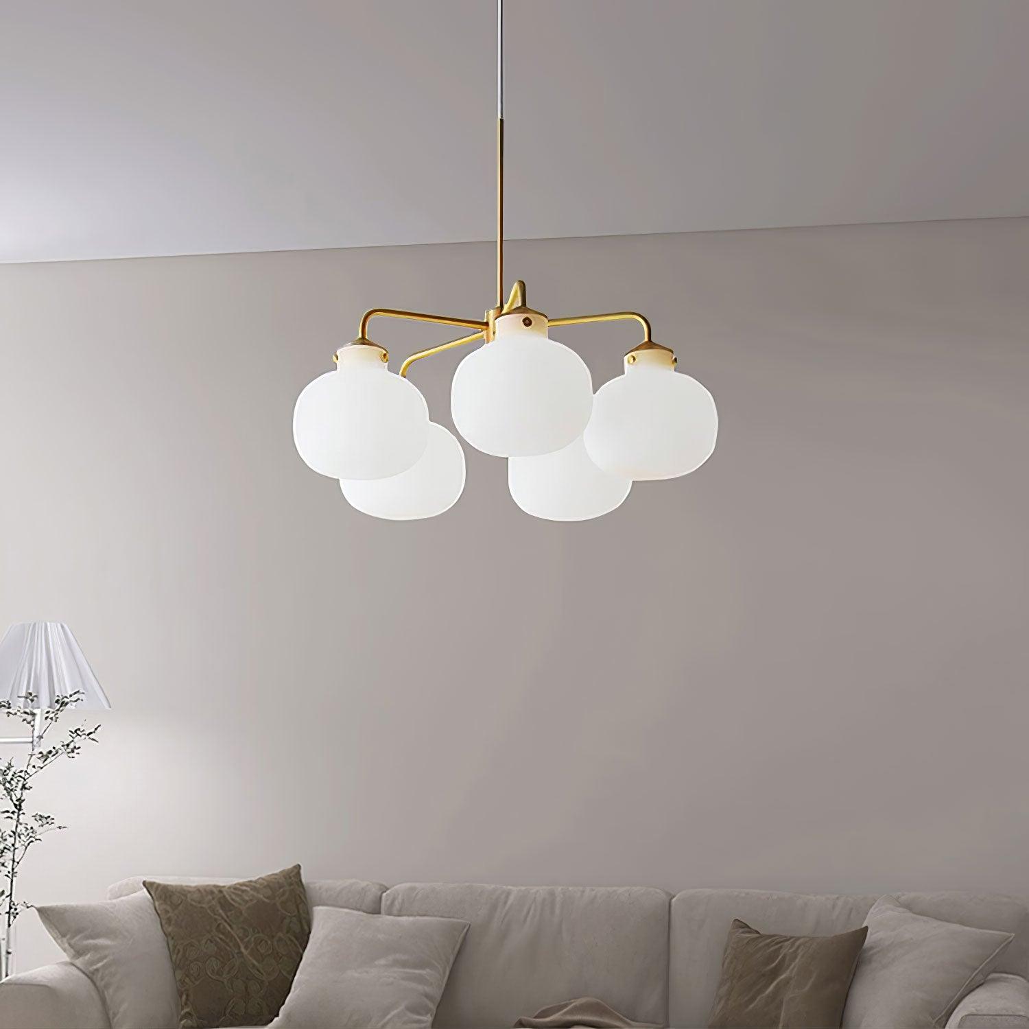 Halo Contemporary Glass Pendant Lamp - Blowlighting