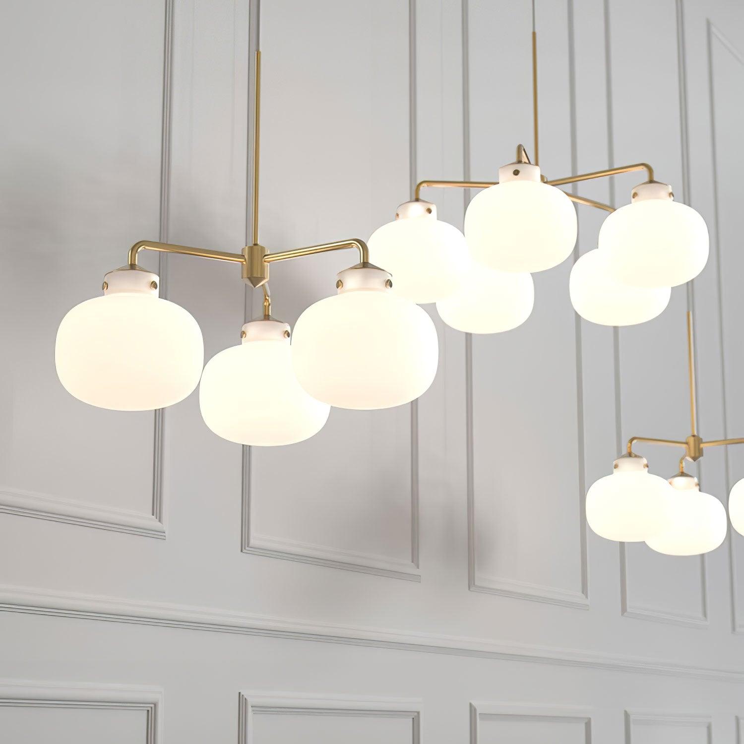 Halo Contemporary Glass Pendant Lamp - Blowlighting