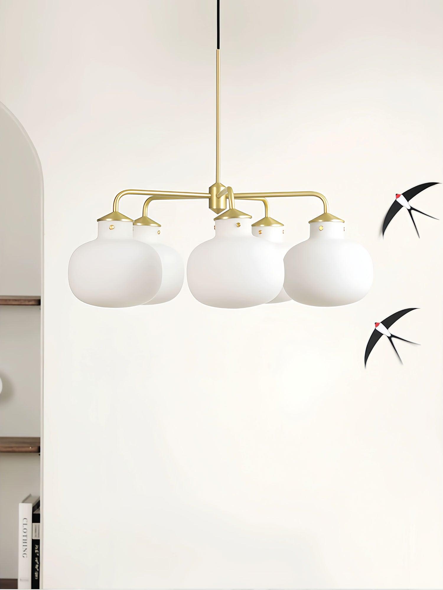 Halo Contemporary Glass Pendant Lamp - Blowlighting