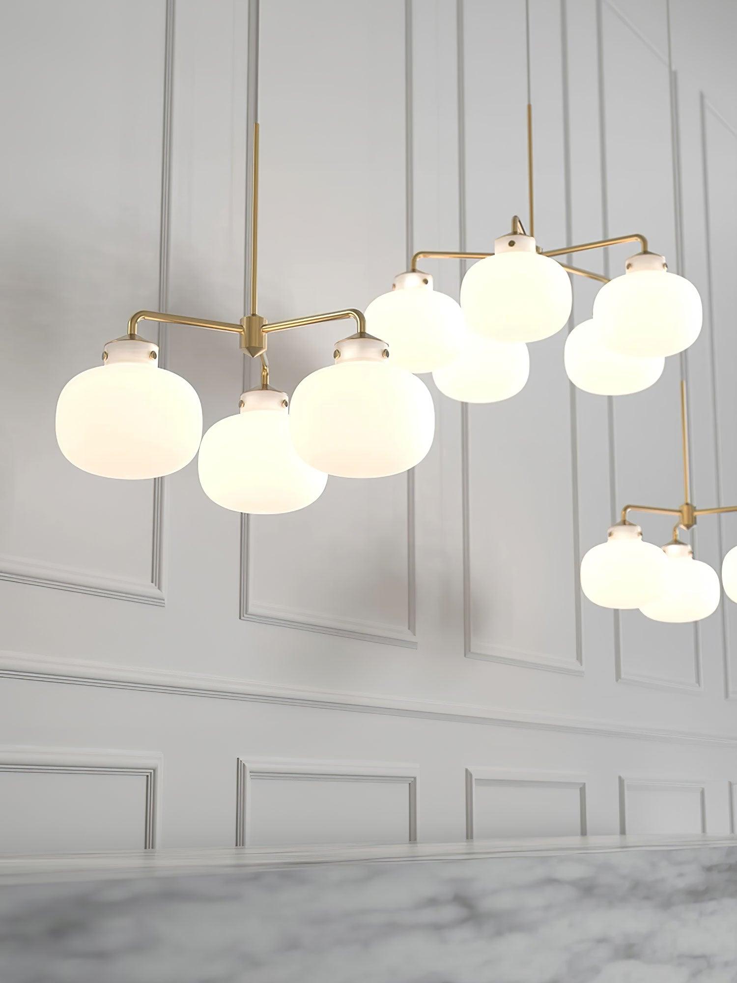 Halo Contemporary Glass Pendant Lamp - Blowlighting
