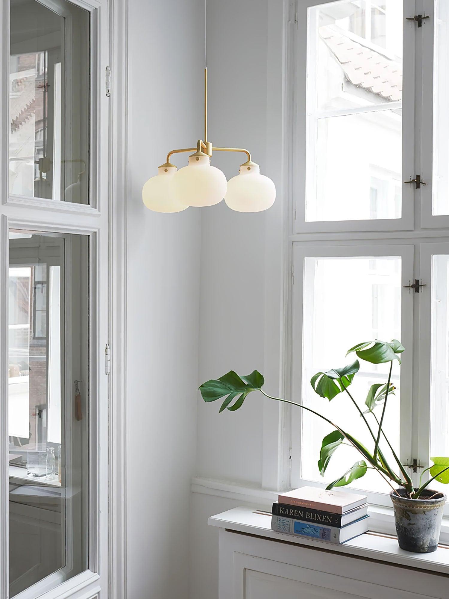 Halo Contemporary Glass Pendant Lamp - Blowlighting