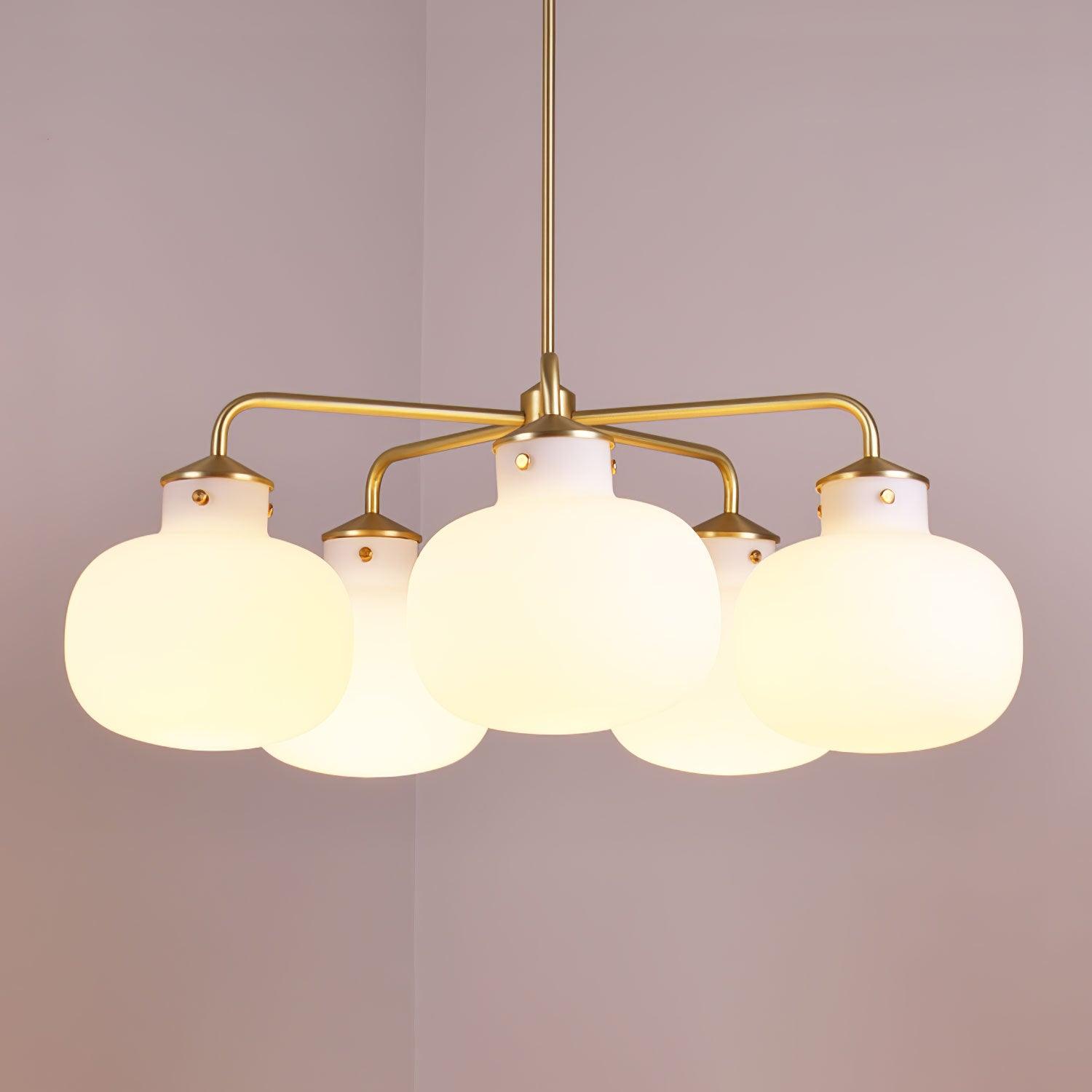 Halo Contemporary Glass Pendant Lamp - Blowlighting
