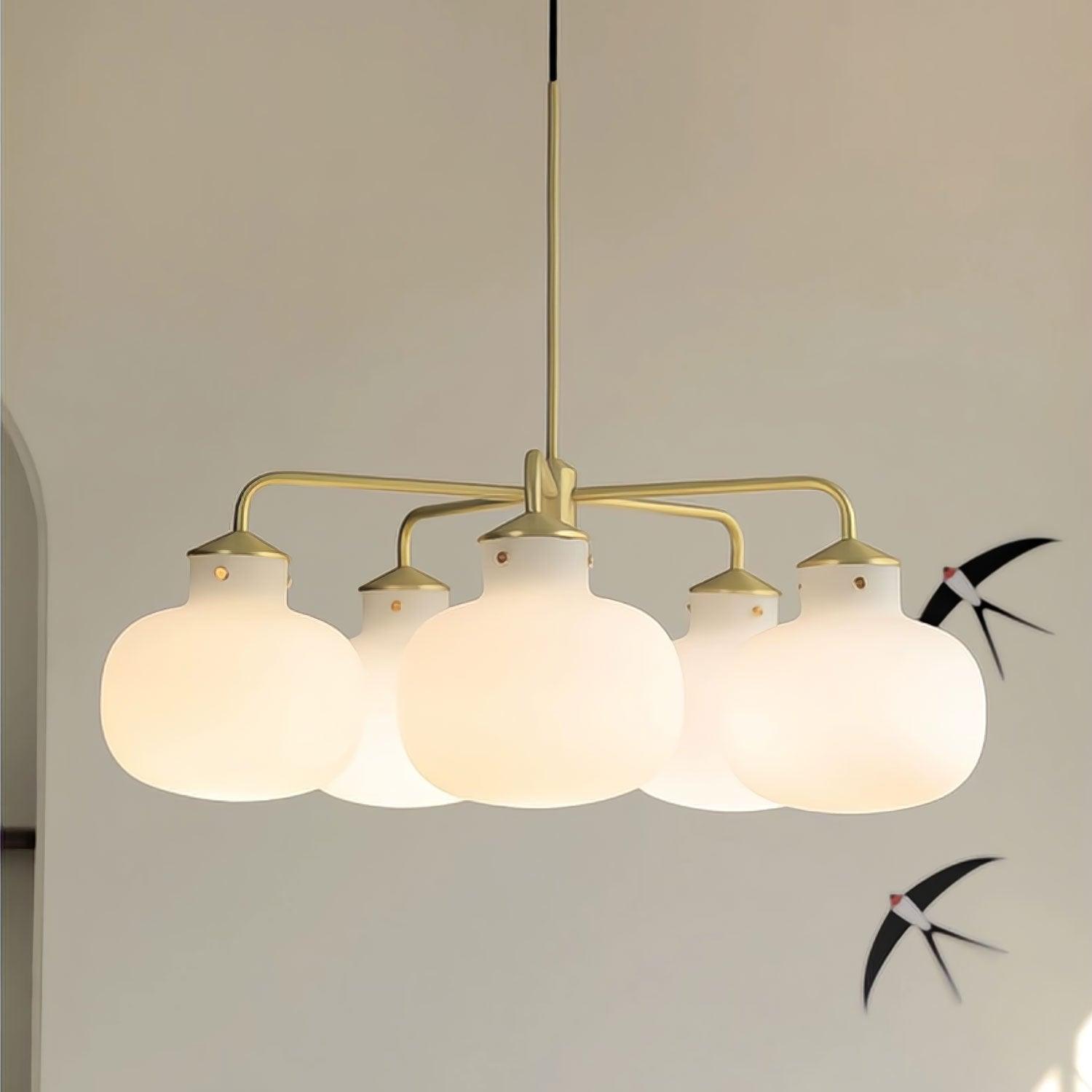 Halo Contemporary Glass Pendant Lamp - Blowlighting