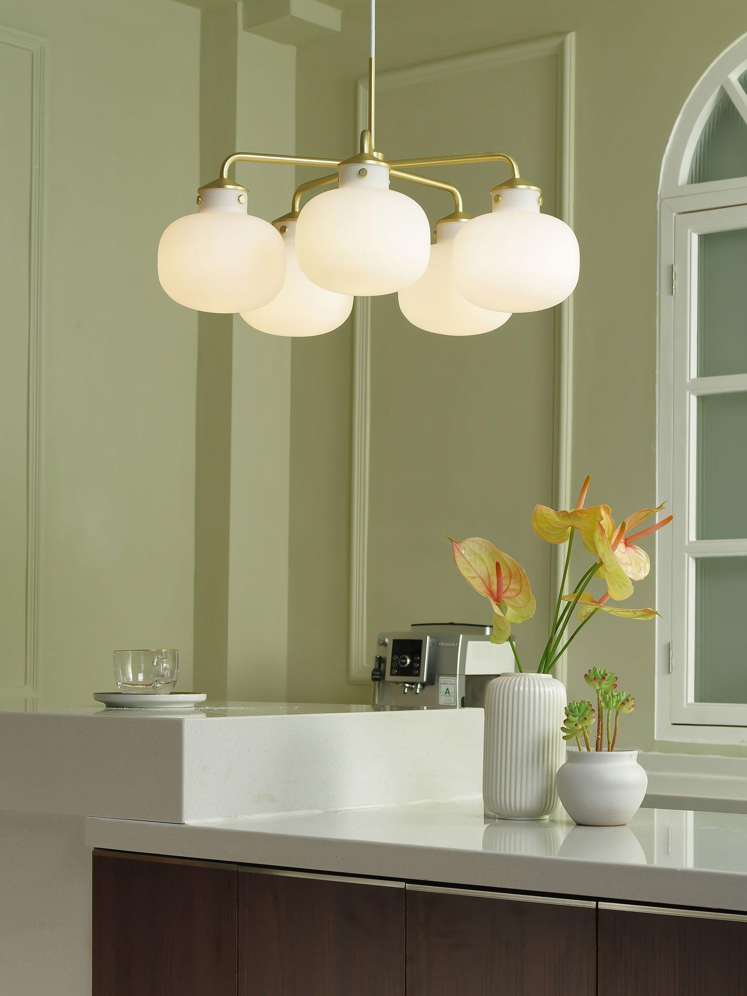 Halo Contemporary Glass Pendant Lamp - Blowlighting