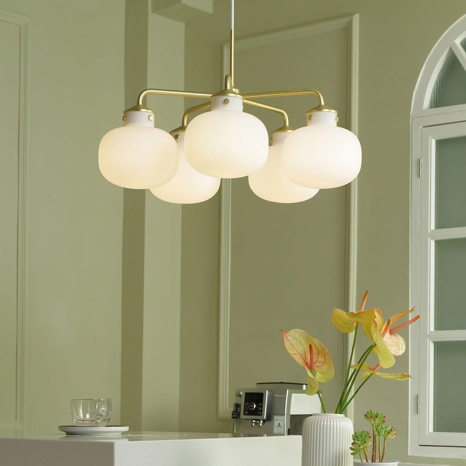 Halo Contemporary Glass Pendant Lamp - Blowlighting