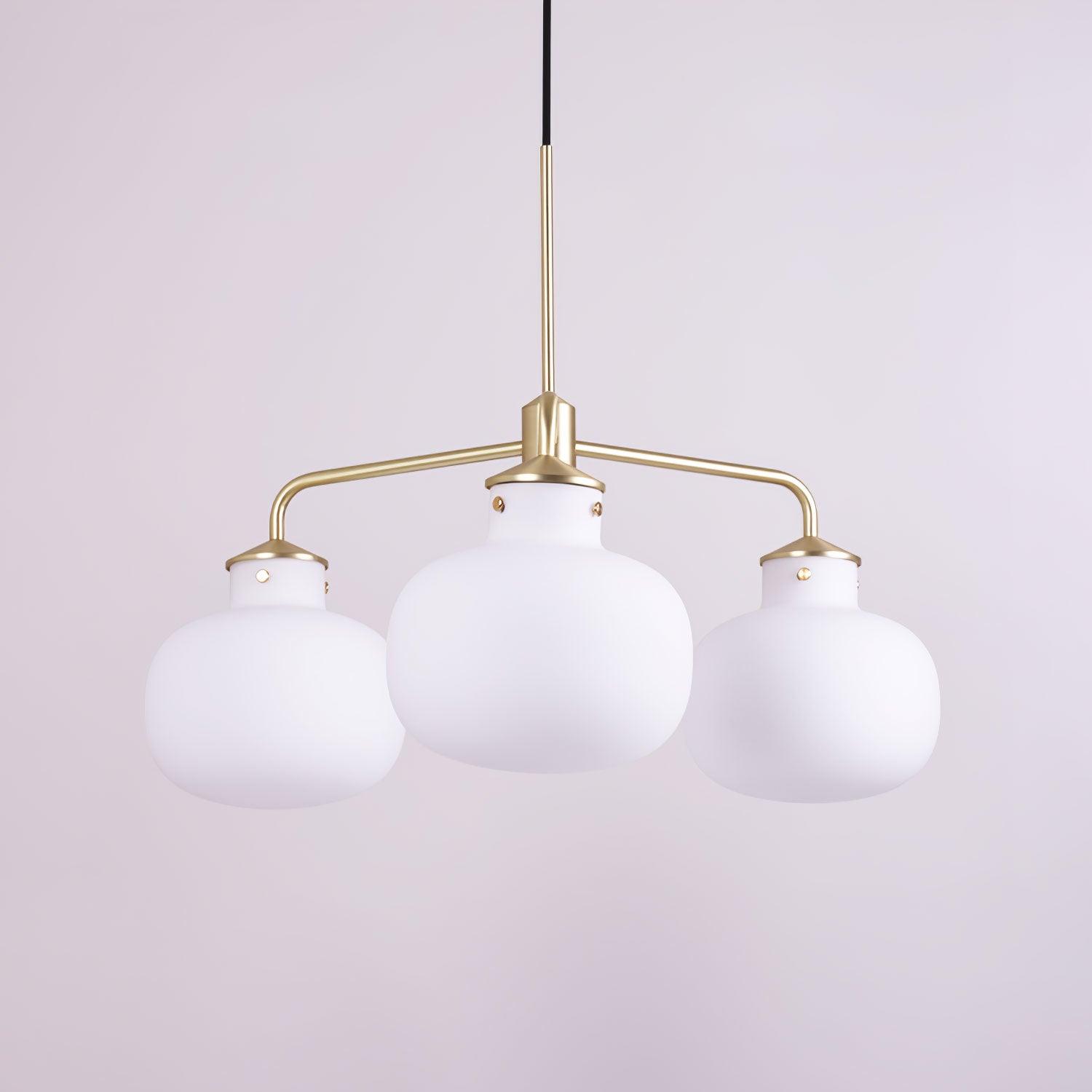 Halo Contemporary Glass Pendant Lamp - Blowlighting