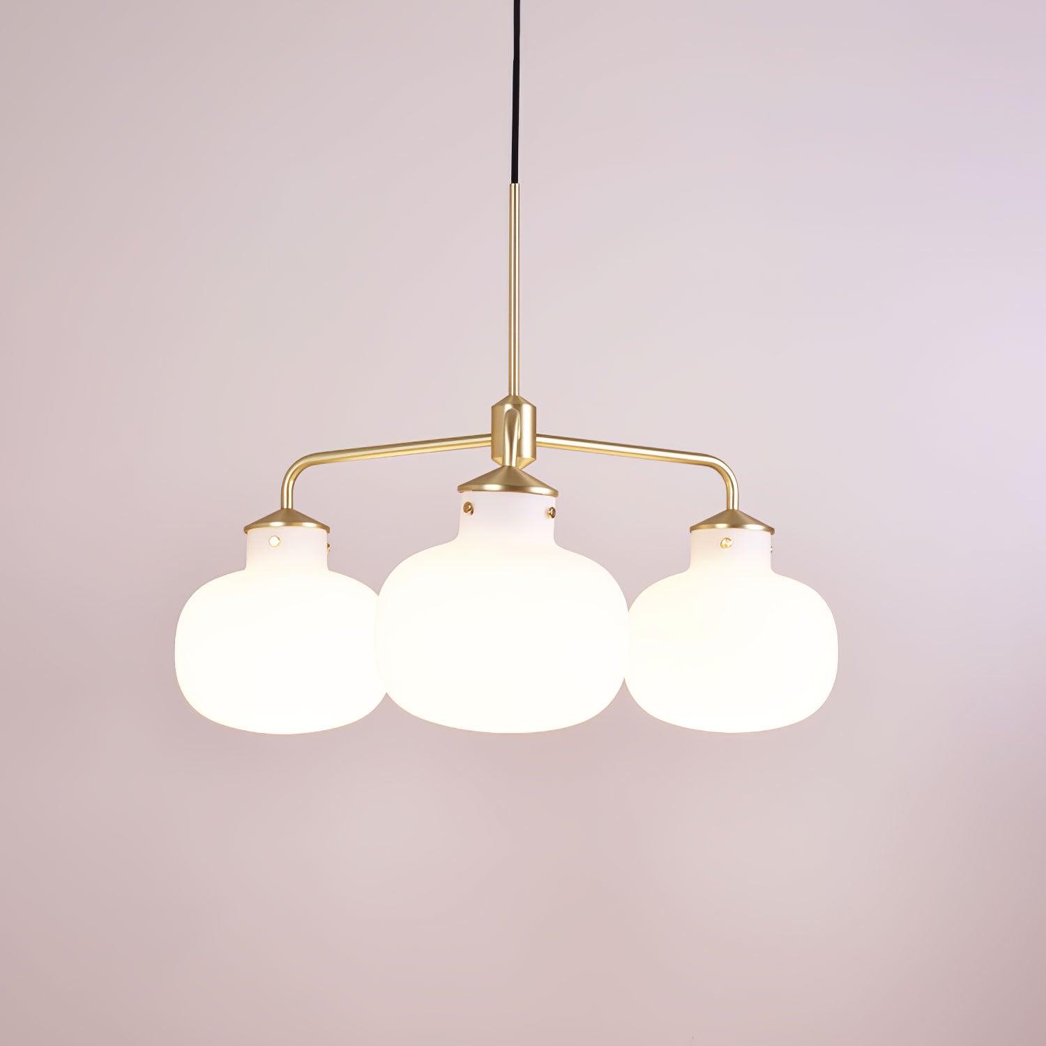 Halo Contemporary Glass Pendant Lamp - Blowlighting
