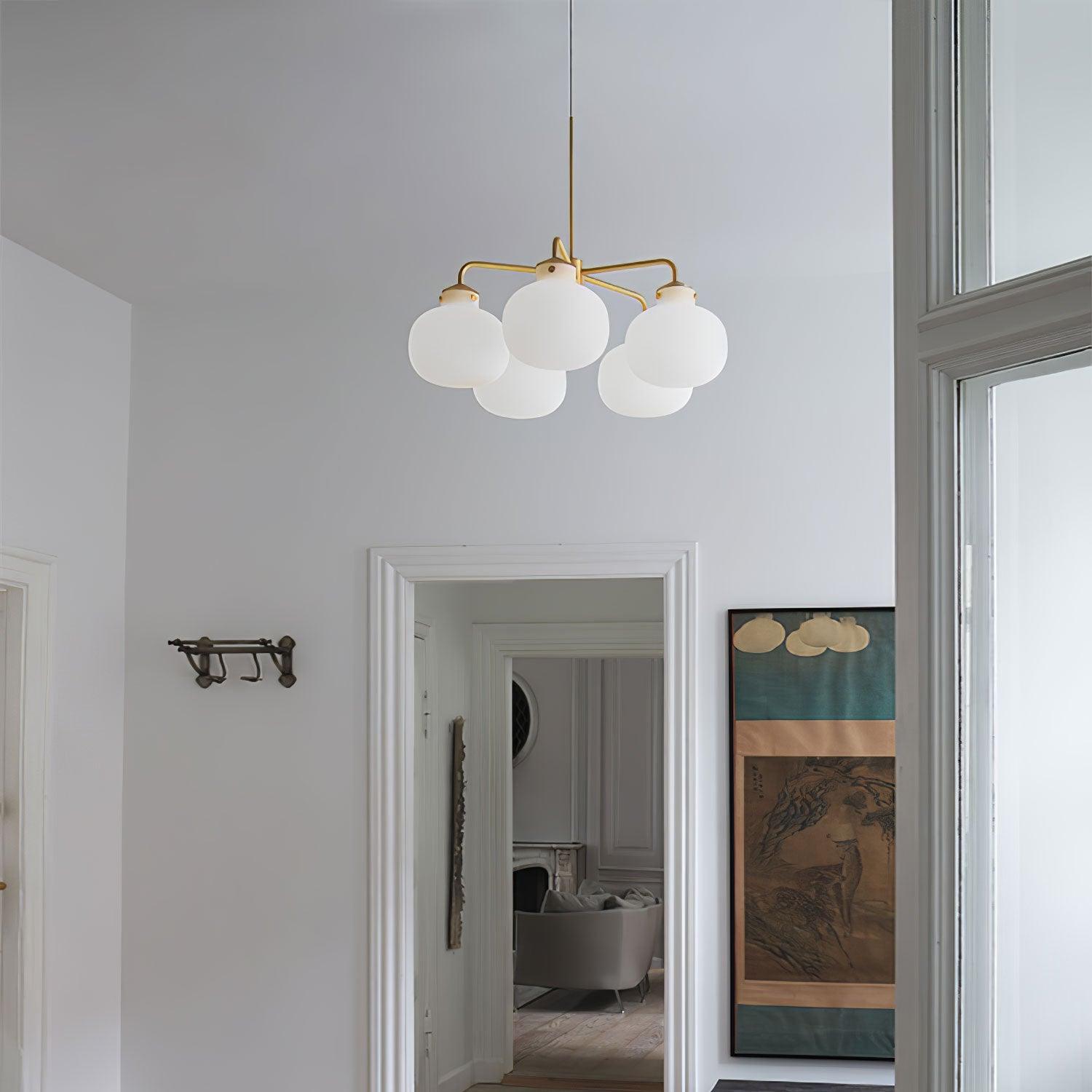 Halo Contemporary Glass Pendant Lamp - Blowlighting