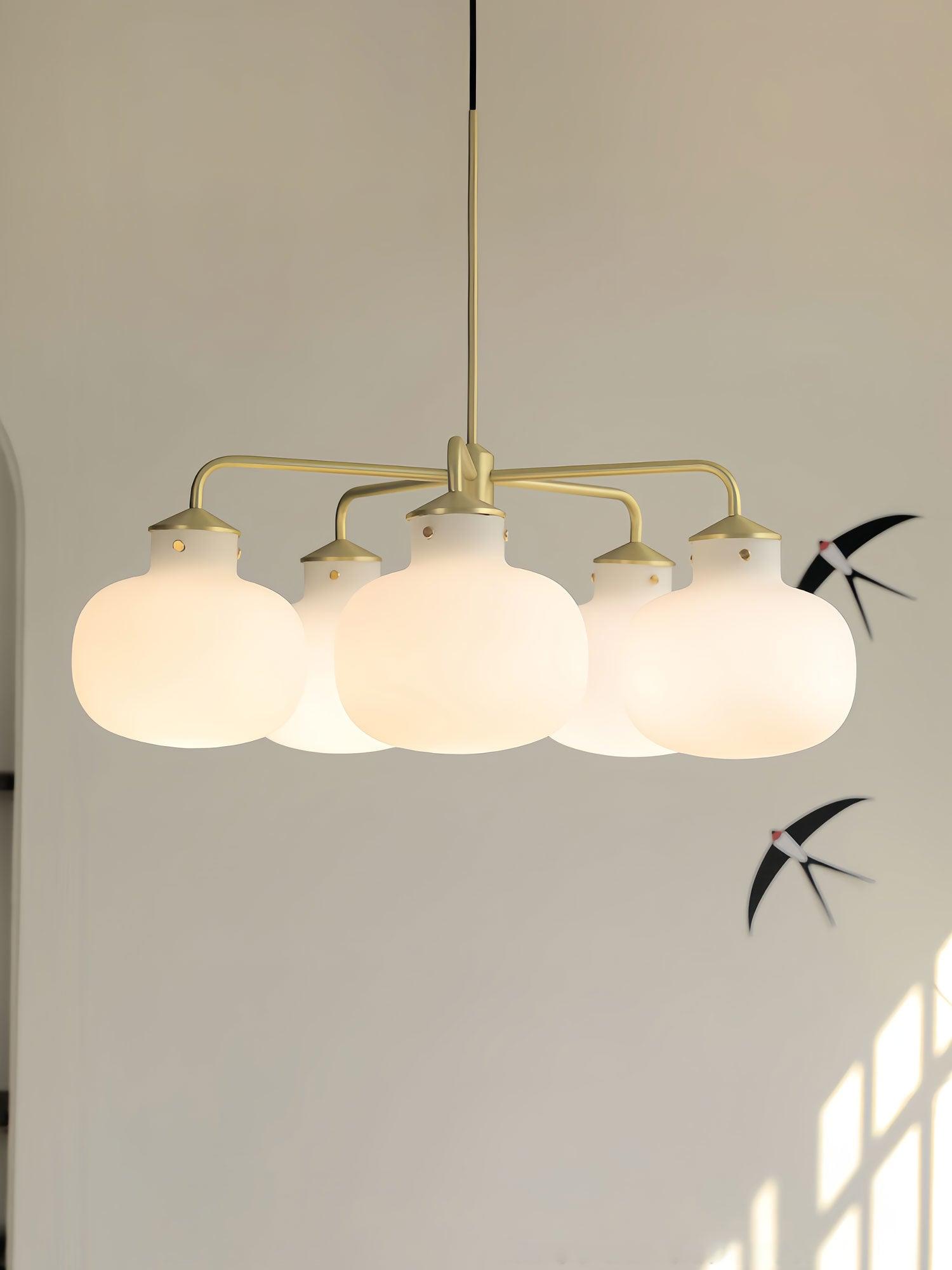 Halo Contemporary Glass Pendant Lamp - Blowlighting