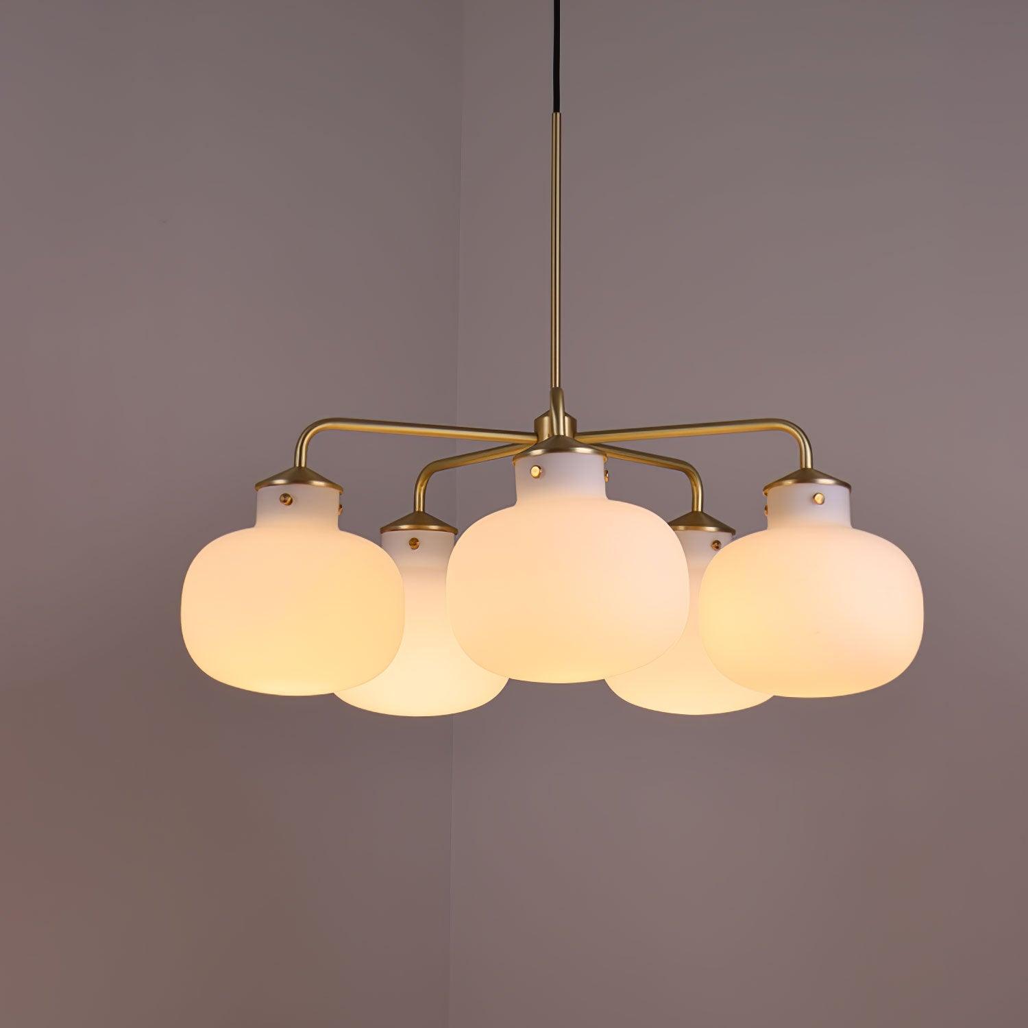 Halo Contemporary Glass Pendant Lamp - Blowlighting