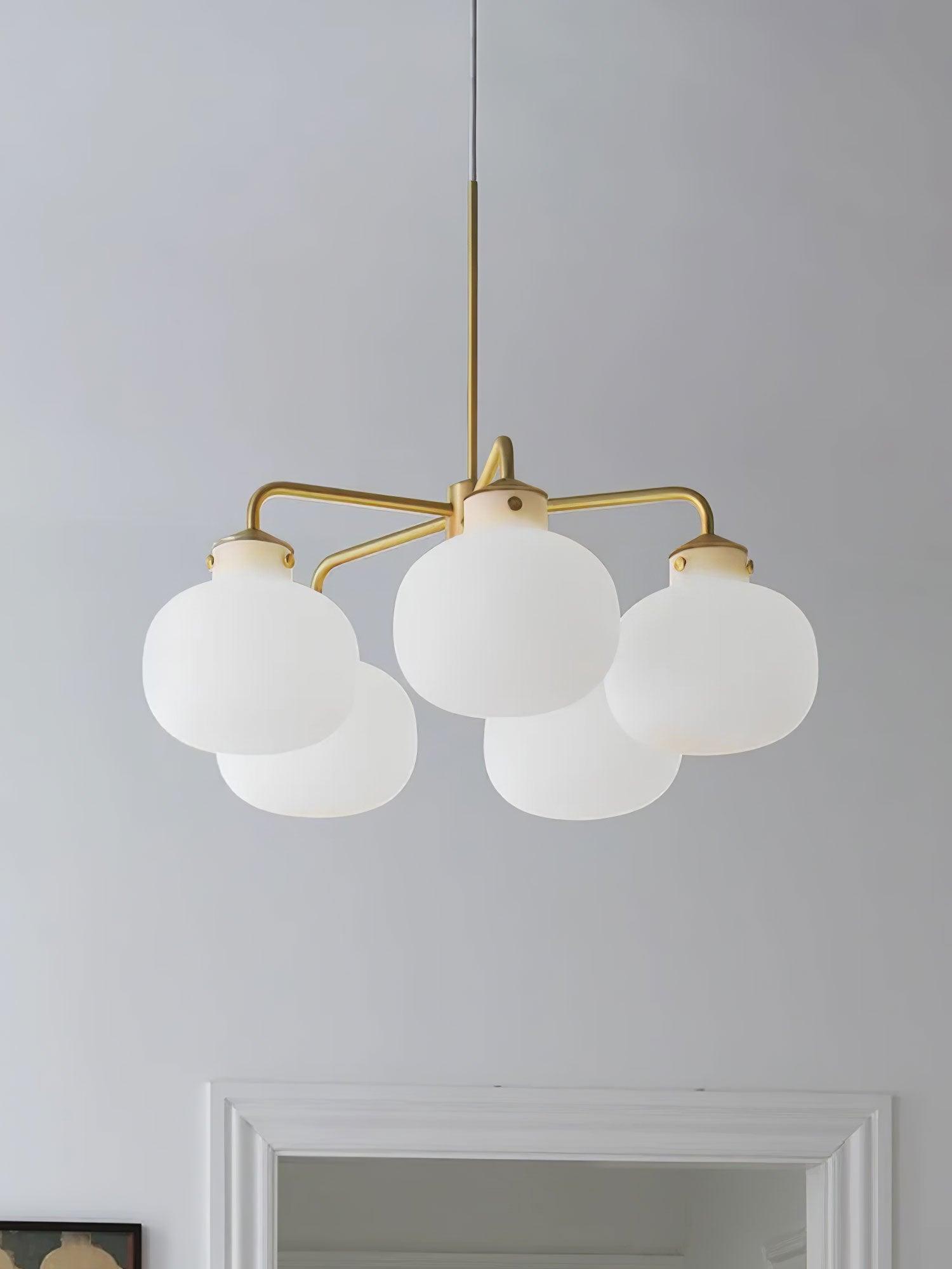 Halo Contemporary Glass Pendant Lamp - Blowlighting
