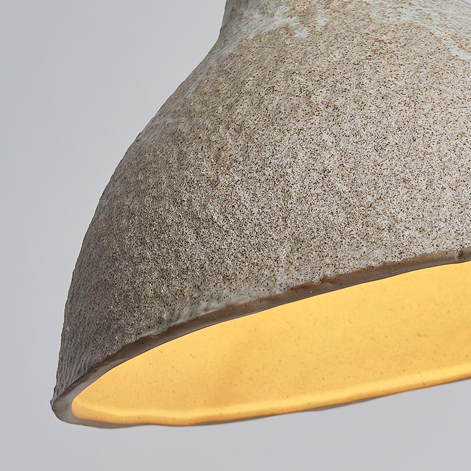 Raku Retro Ceramic Pendant Lamp - Blowlighting