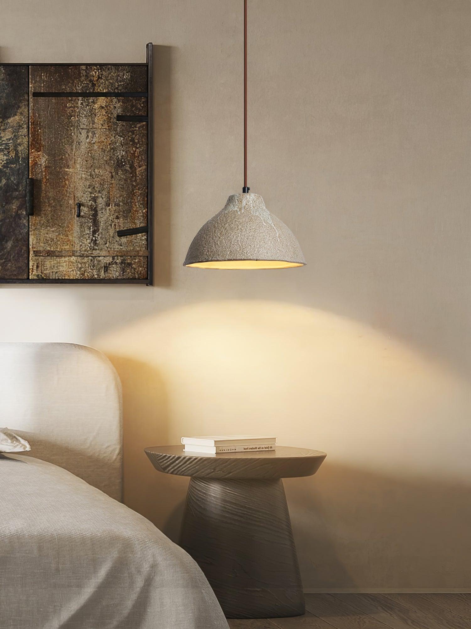 Raku Retro Ceramic Pendant Lamp - Blowlighting