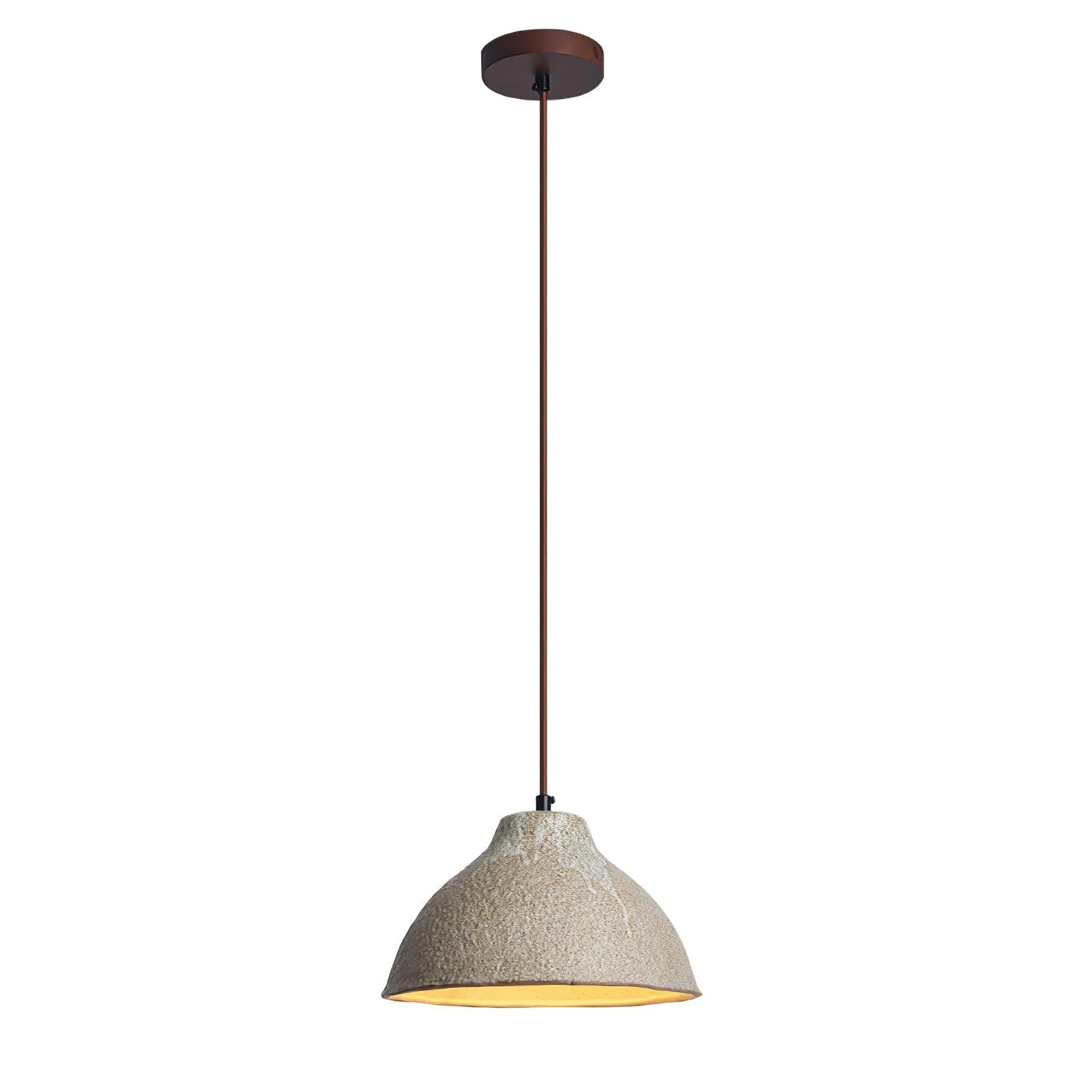 Raku Retro Ceramic Pendant Lamp - Blowlighting