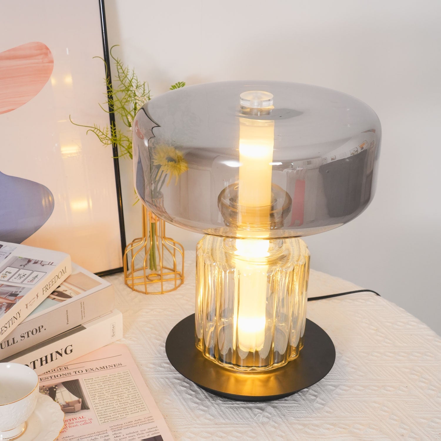 Rapanui Table Lamp - Blowlighting