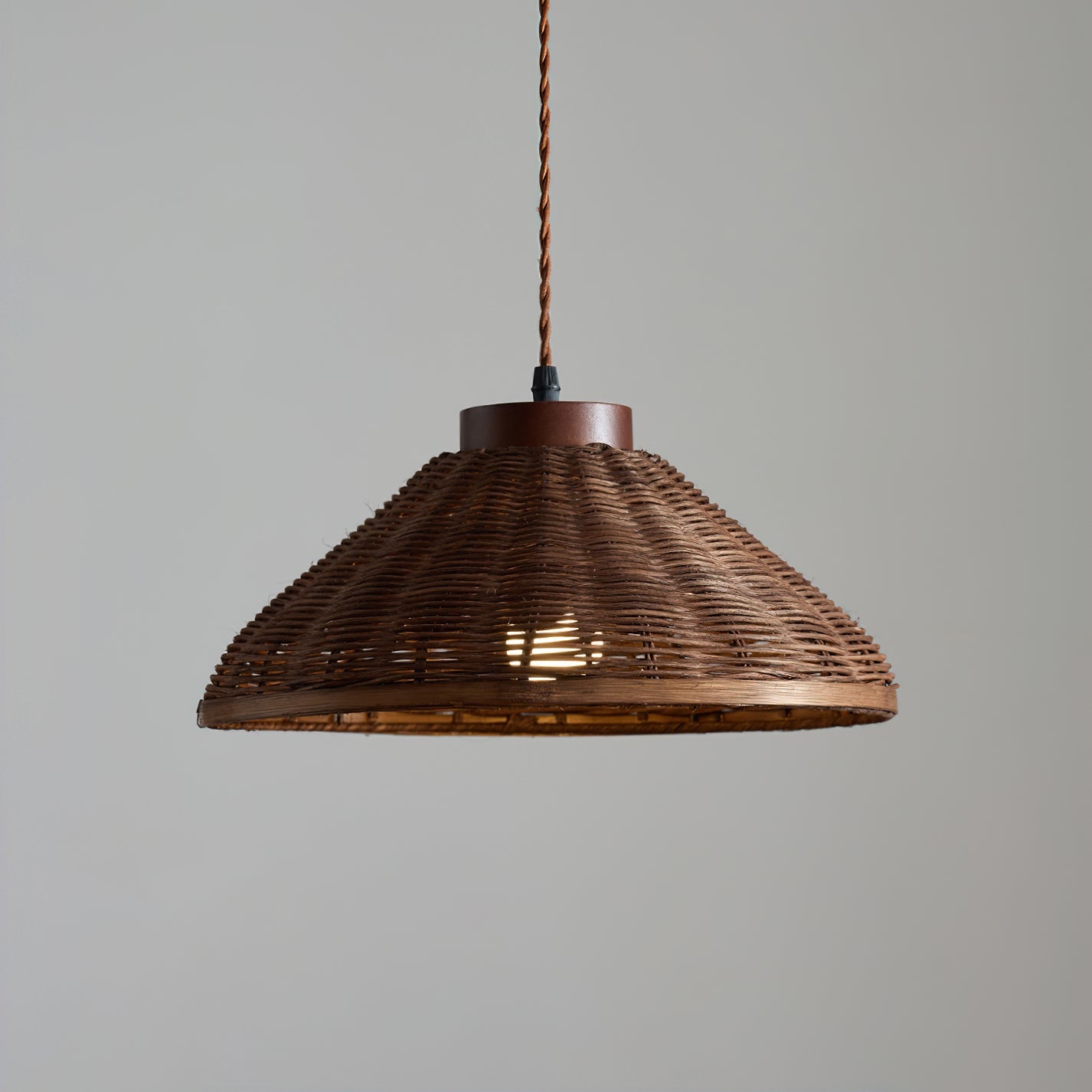 Rasa Wabi-Sabi Rattan Pendant Light
