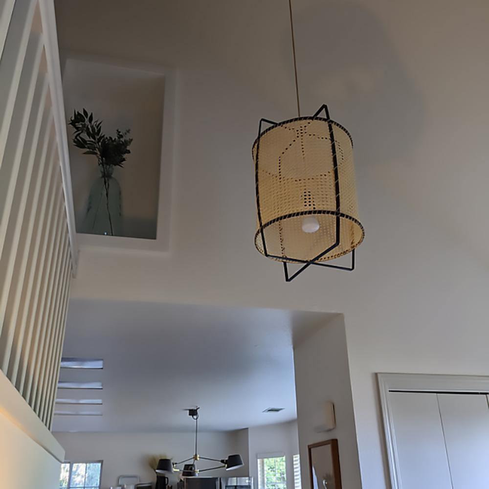 Rattan Cane Pendant Light - Blowlighting