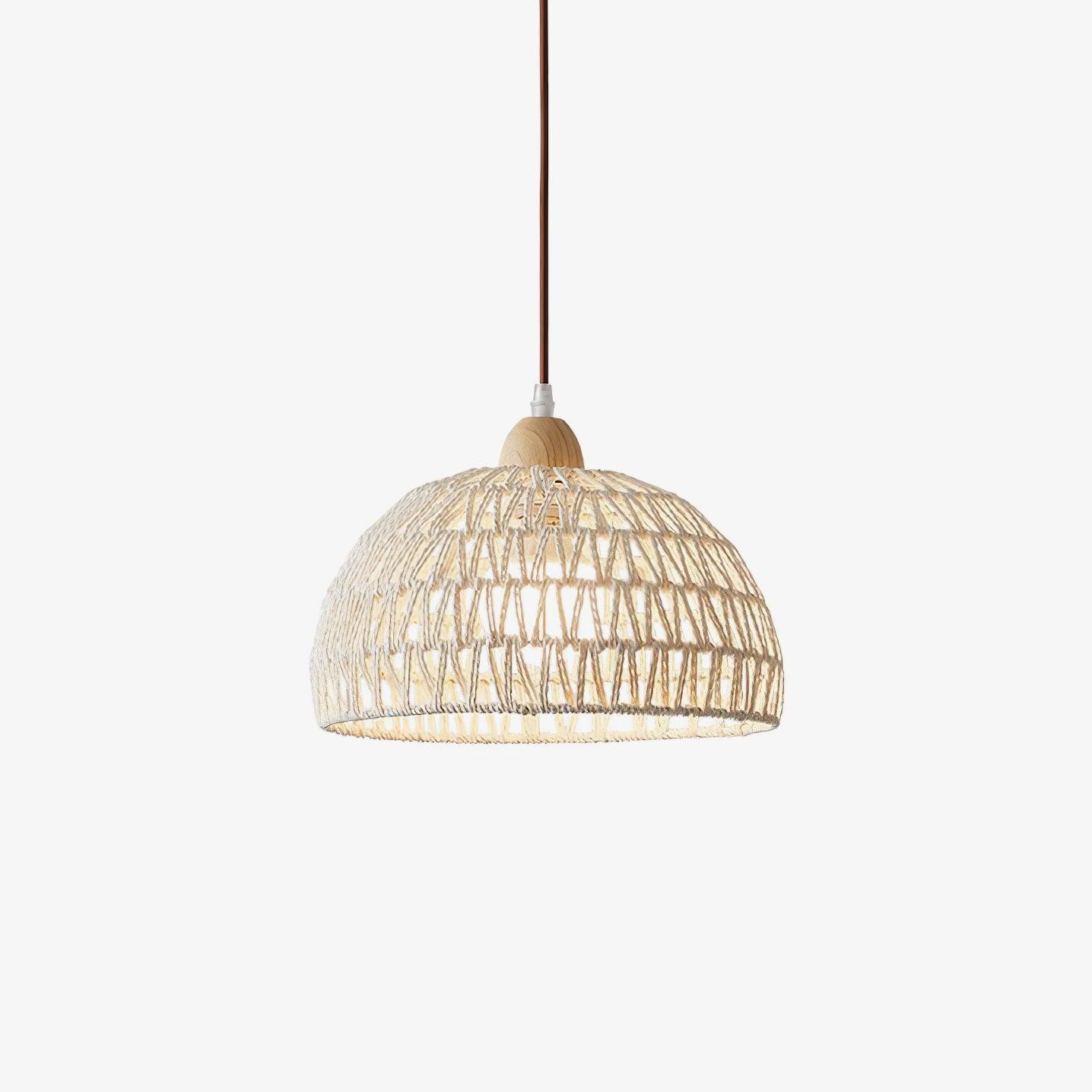 Rattan Arch Pendant Lamp - Blowlighting