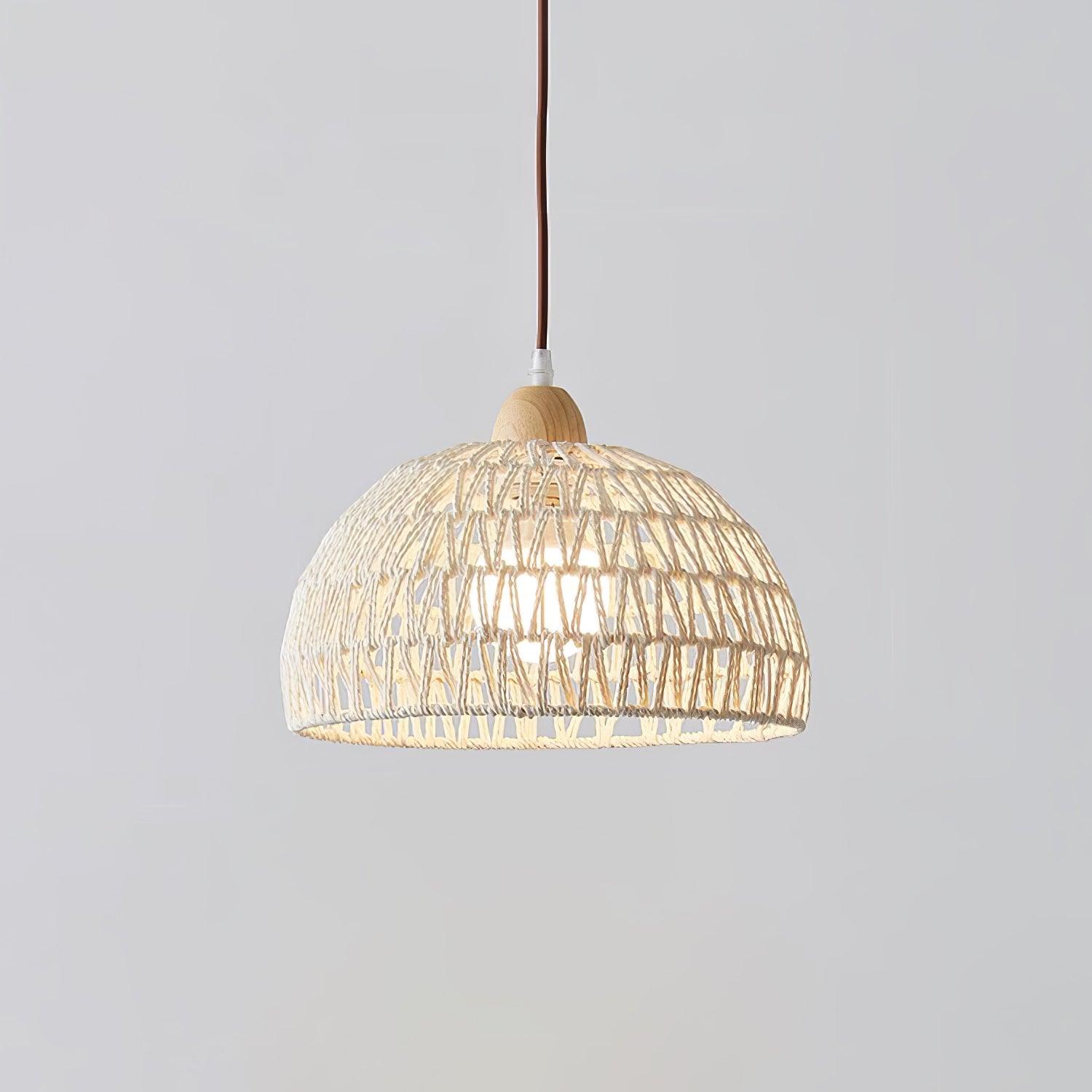 Rattan Arch Pendant Lamp - Blowlighting
