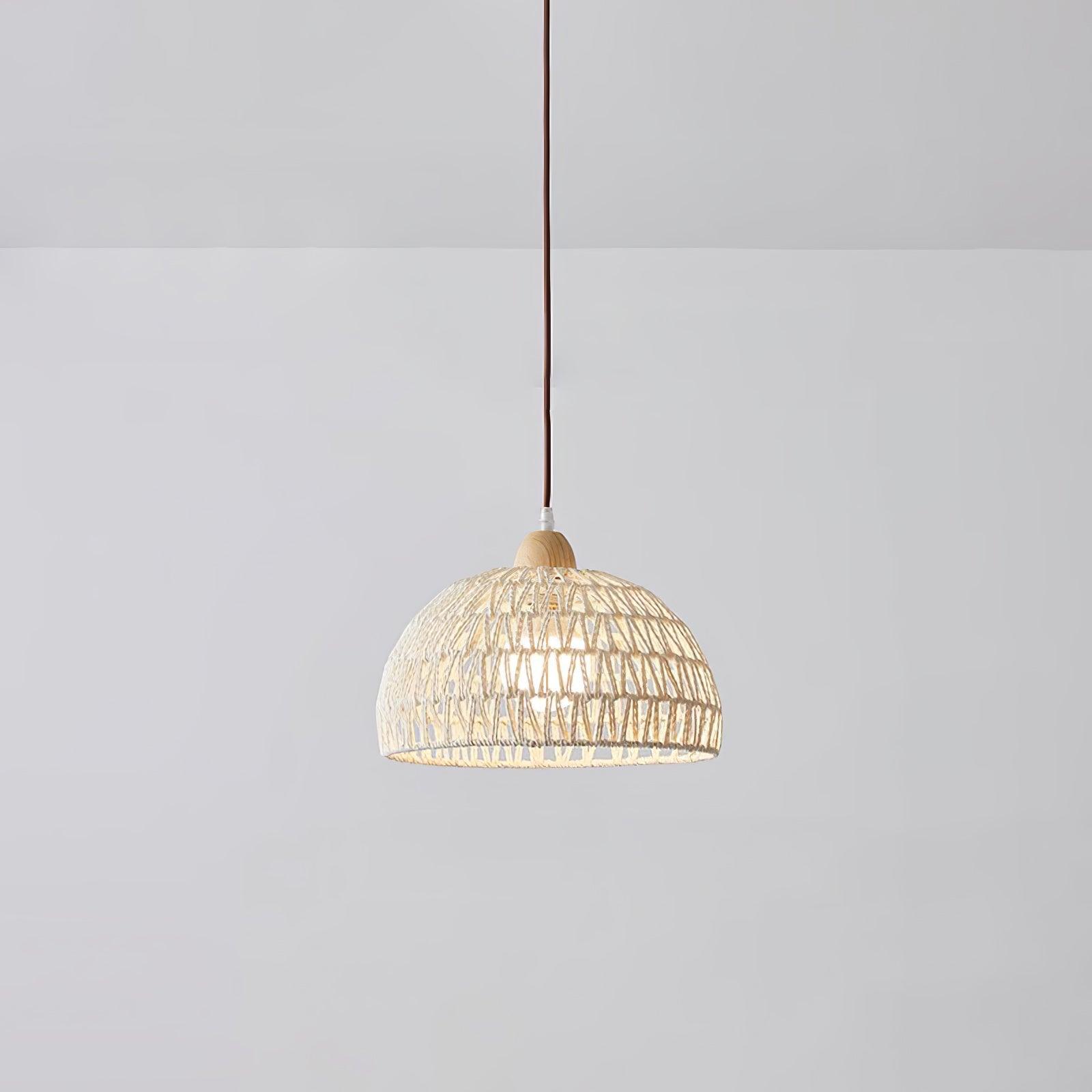 Rattan Arch Pendant Lamp - Blowlighting