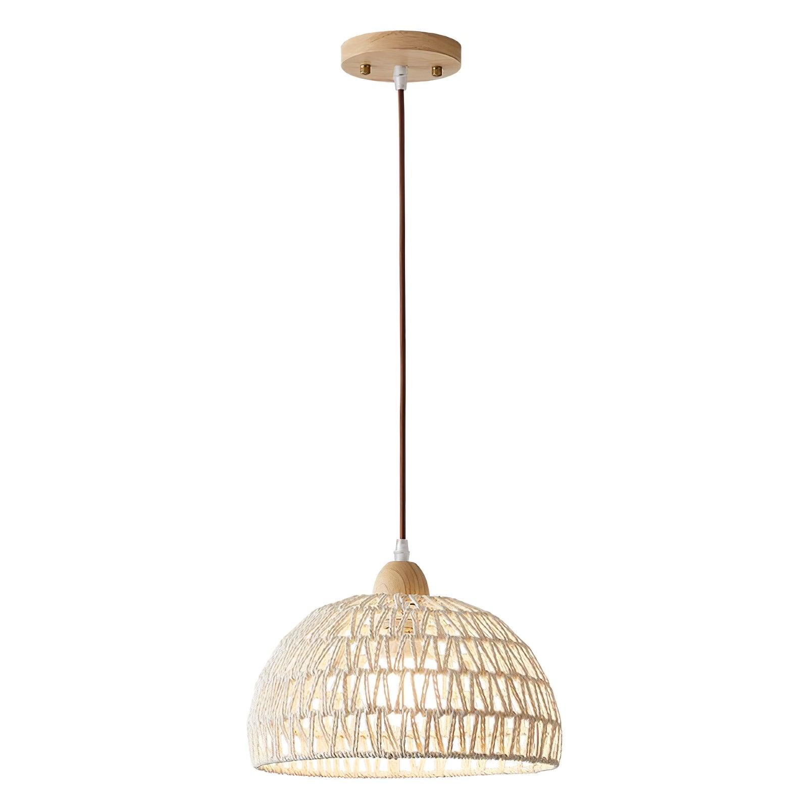 Rattan Arch Pendant Lamp - Blowlighting